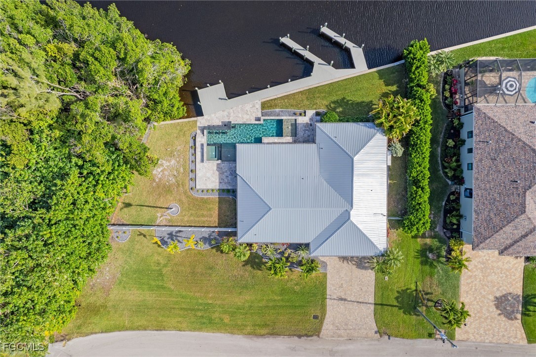 432 Seaworthy Road North Fort Myers, FL 33903 - Photo 26 of 28 an aerial view of a house