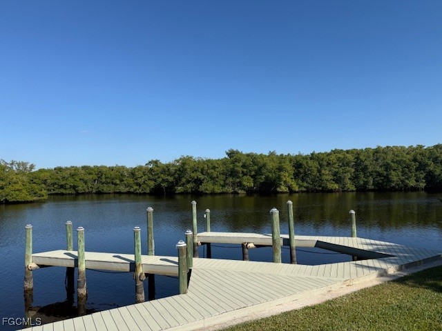 432 Seaworthy Road North Fort Myers, FL 33903 - Photo 4 of 28 a view of a lake with couches chairs
