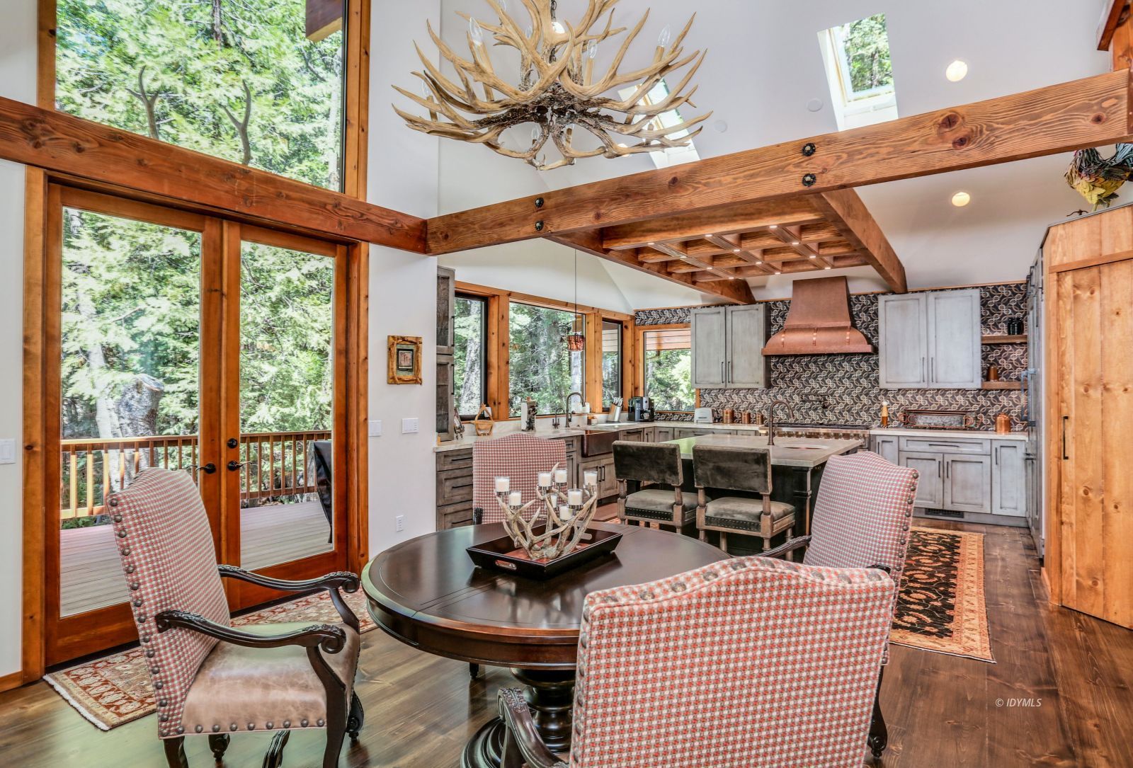 24581 Fern Valley Road Idyllwild, CA 92549 - Photo 15 of 50 French doors to rear deck