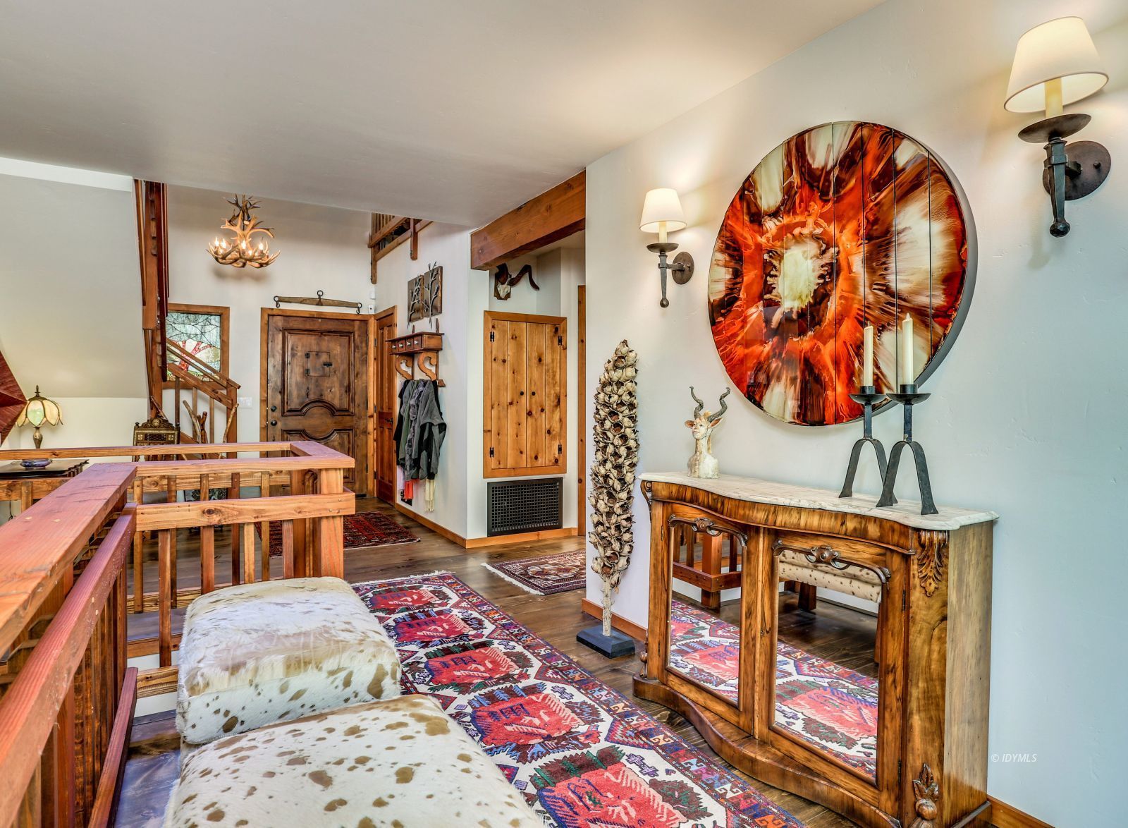 24581 Fern Valley Road Idyllwild, CA 92549 - Photo 8 of 50 Rustic wood flooring throughout