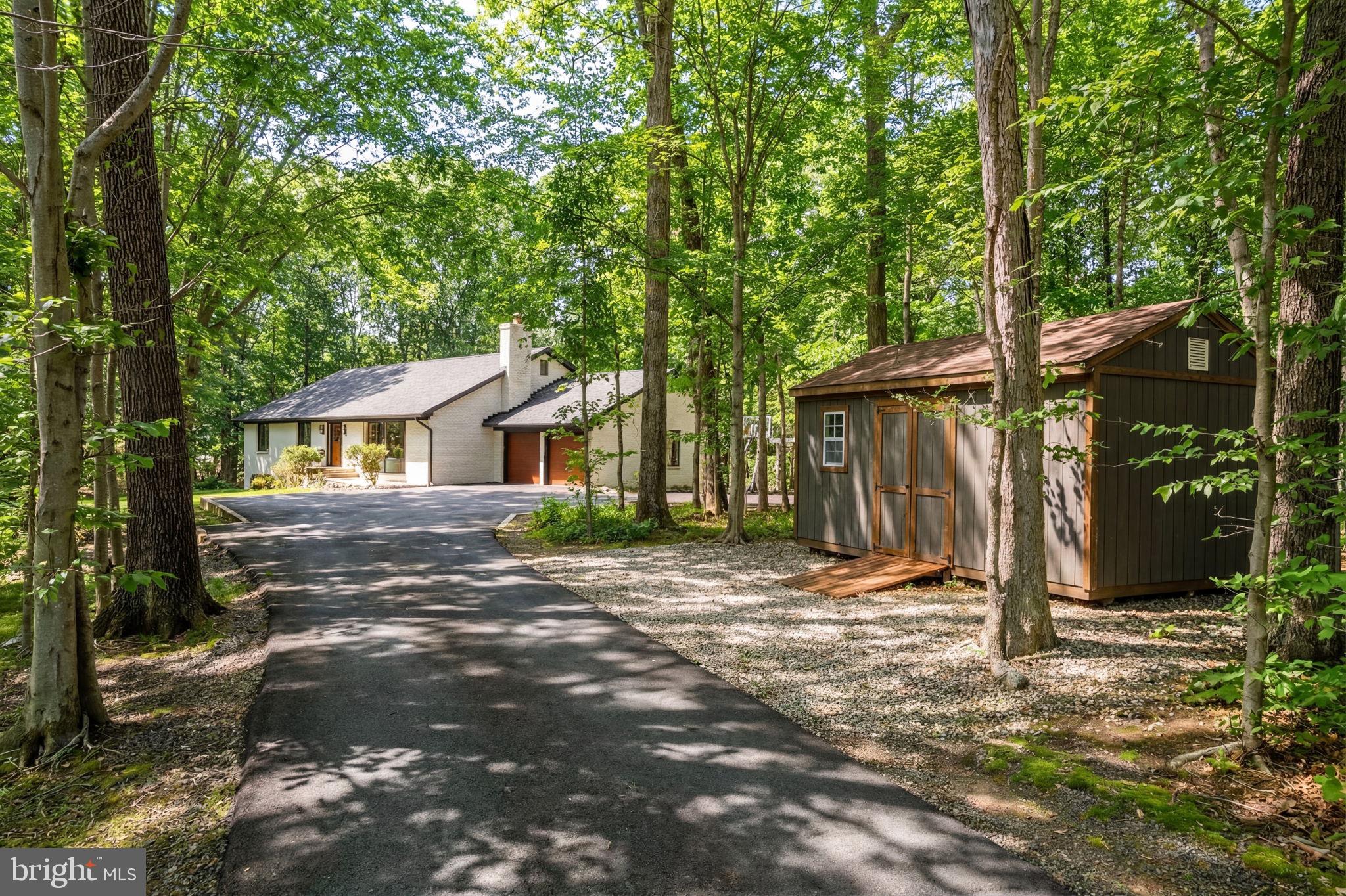 7427 Maple Branch Road Clifton, VA 20124 - Photo 2 of 100 Brand New Paved Driveway Leads to Turnkey Home