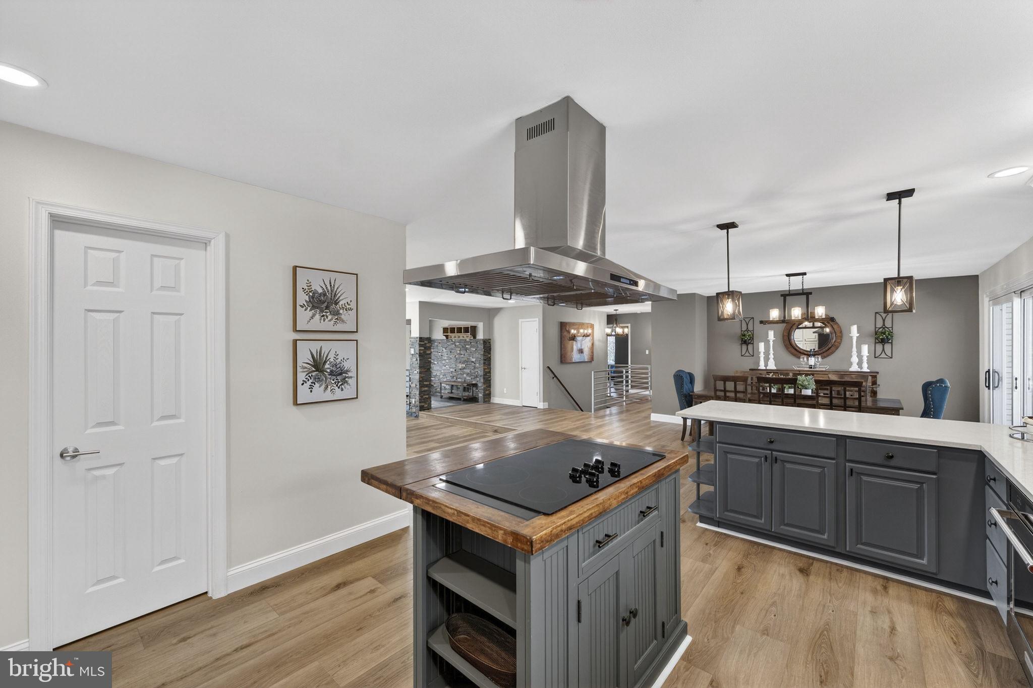 7427 Maple Branch Road Clifton, VA 20124 - Photo 26 of 100 Kitchen with Walk-In Pantry Opens to Dining Room