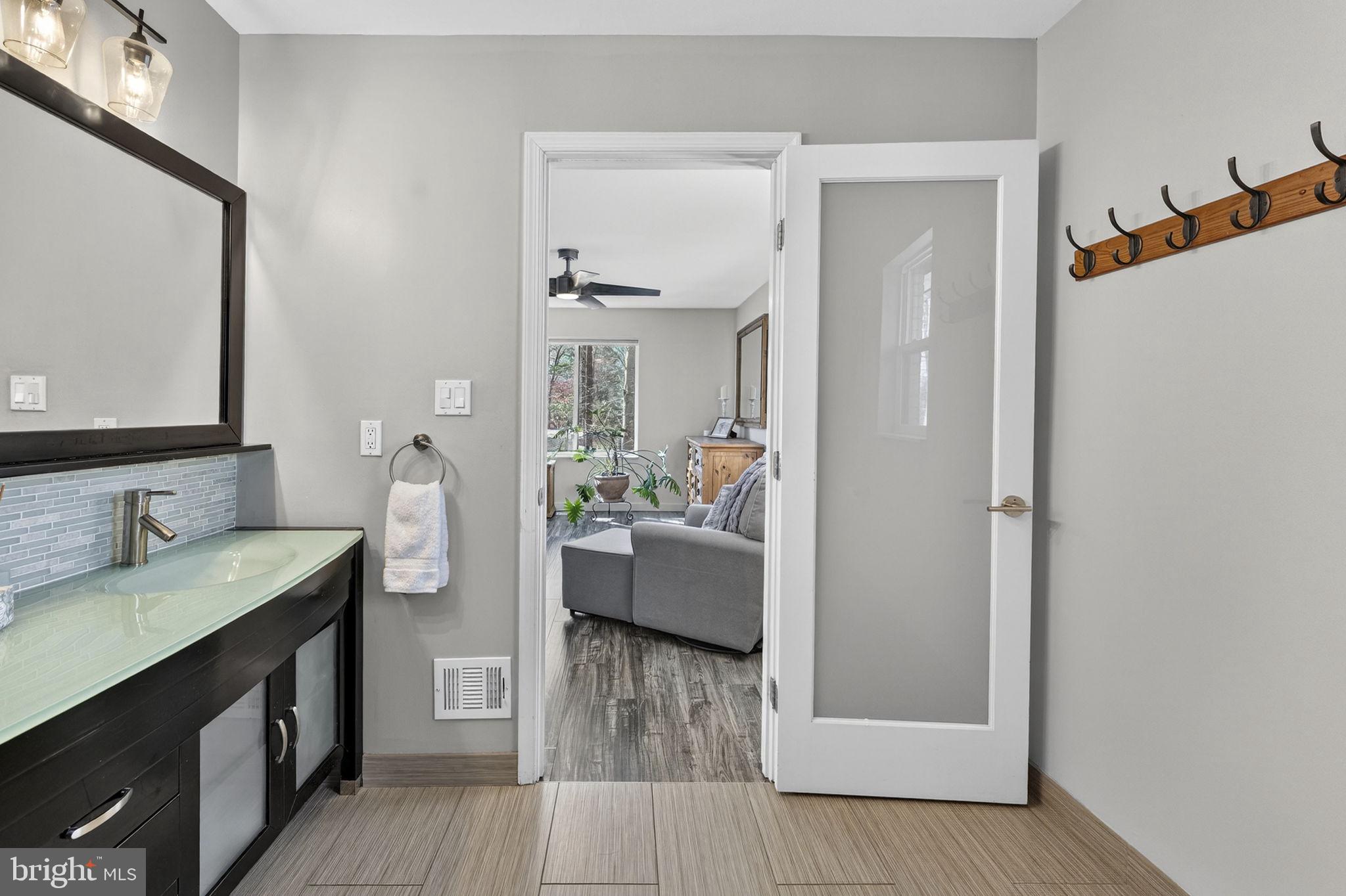 7427 Maple Branch Road Clifton, VA 20124 - Photo 43 of 100 Primary Bath Opens to Primary Bedroom