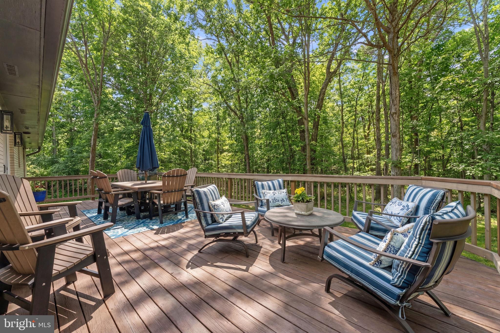 7427 Maple Branch Road Clifton, VA 20124 - Photo 73 of 100 Spacious Open Air Deck--Great for Entertaining!
