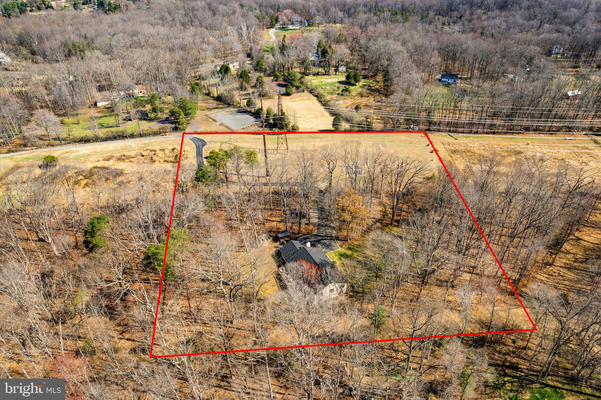 7427 Maple Branch Road Clifton, VA 20124 - Photo 83 of 100 Aerial View 7427 Maple Branch Road