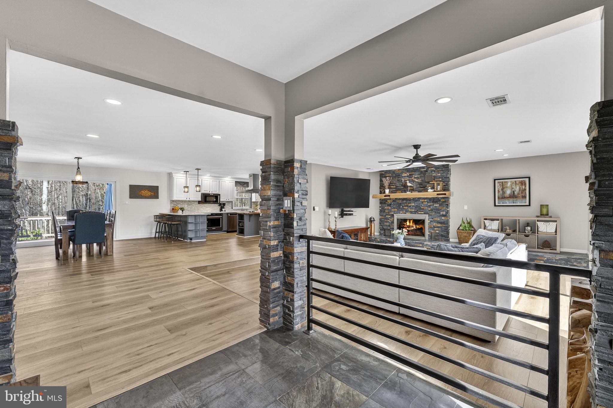 7427 Maple Branch Road Clifton, VA 20124 - Photo 10 of 100 Inviting Foyer Opens to Spacious Main Level Living