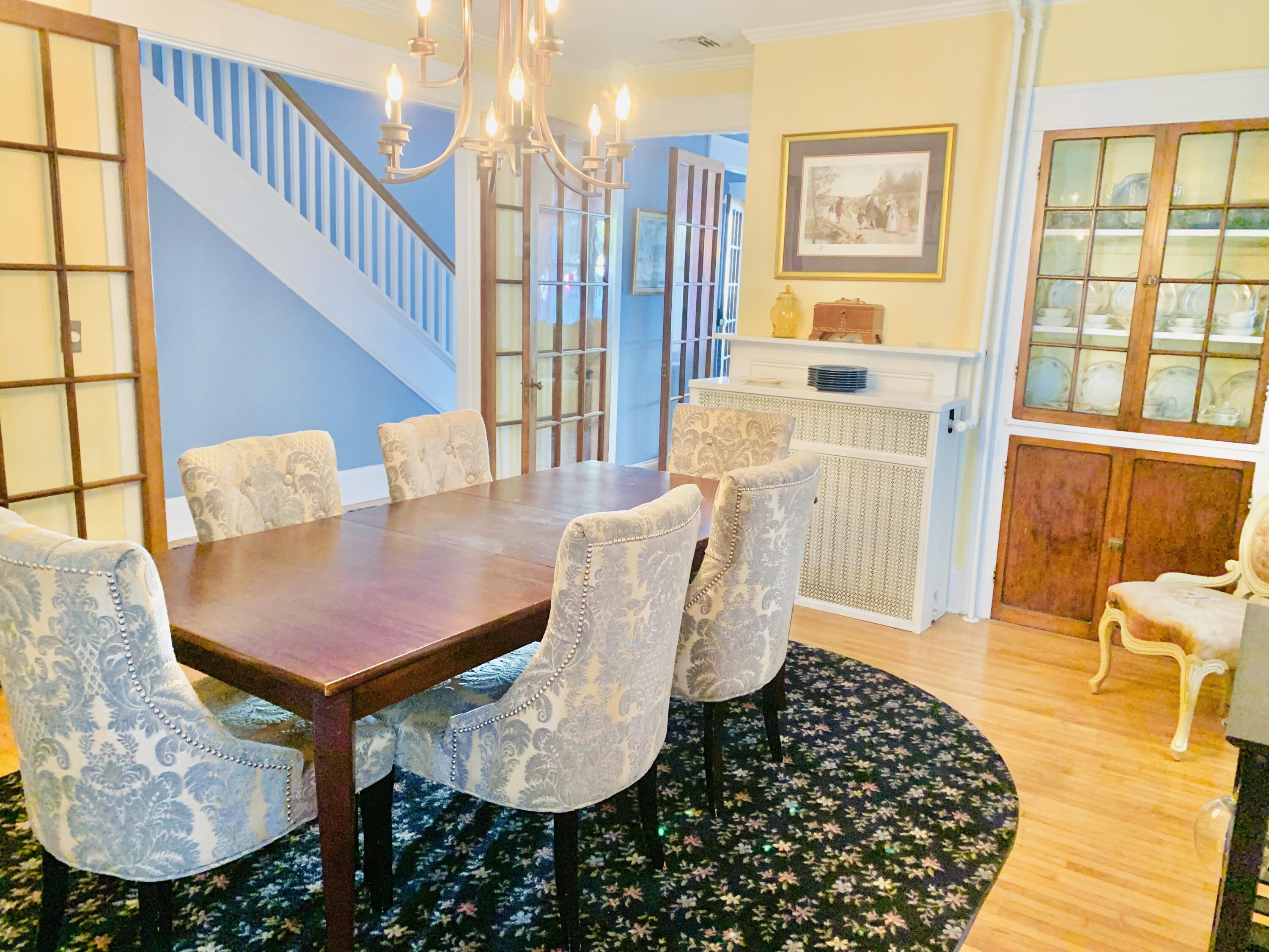 709 McCormick Boulevard Clifton Forge, VA 24422 - Photo 16 of 74 a view of a dining room with furniture window and wooden floor