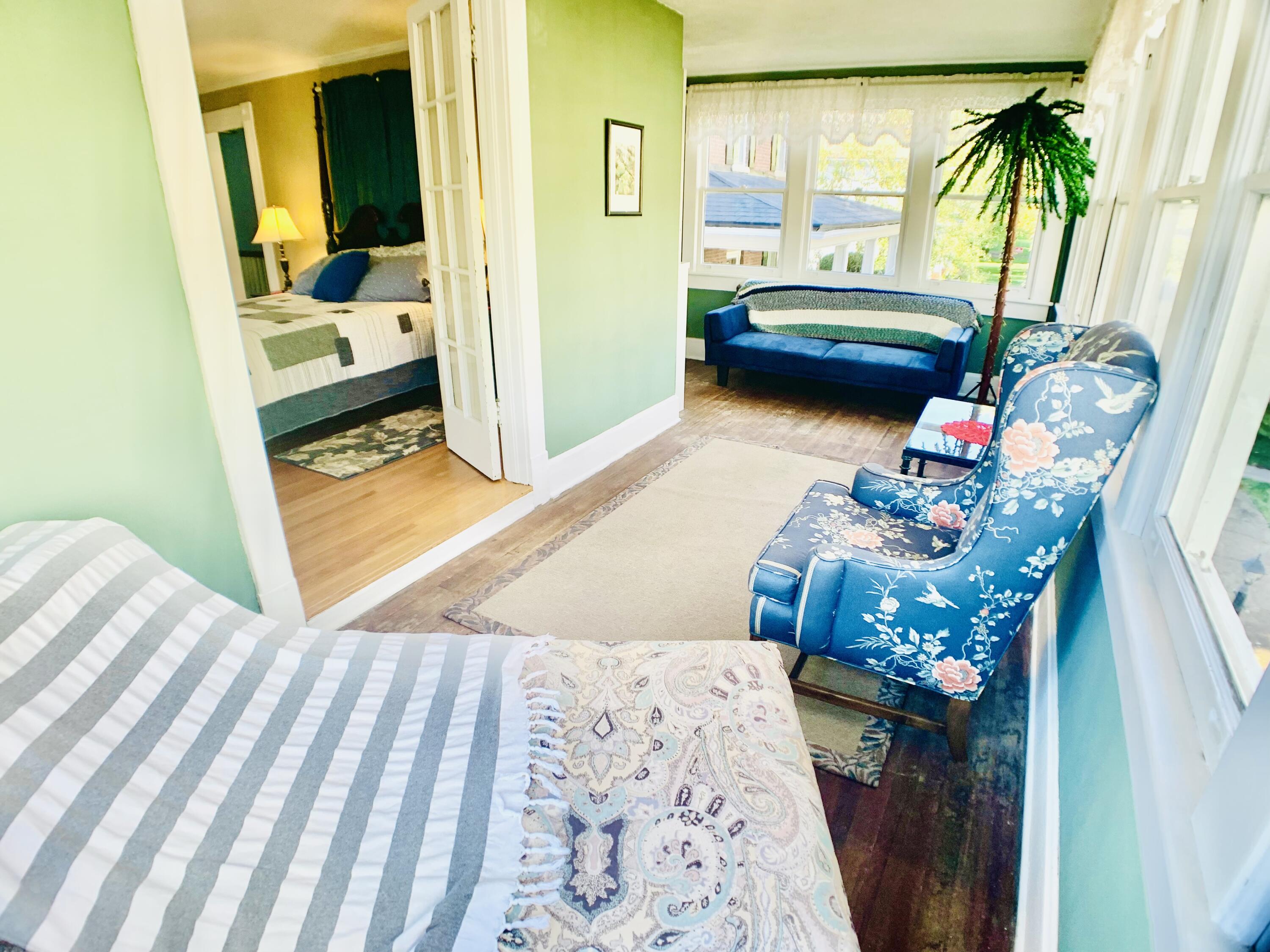 709 McCormick Boulevard Clifton Forge, VA 24422 - Photo 54 of 74 a bedroom with furniture and a potted plant