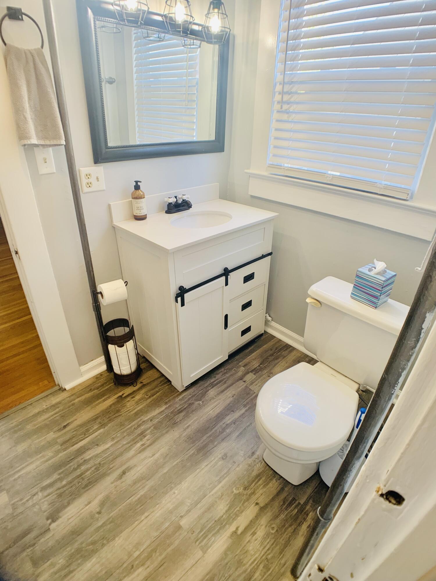 709 McCormick Boulevard Clifton Forge, VA 24422 - Photo 63 of 74 a bathroom with a sink mirror vanity and toilet
