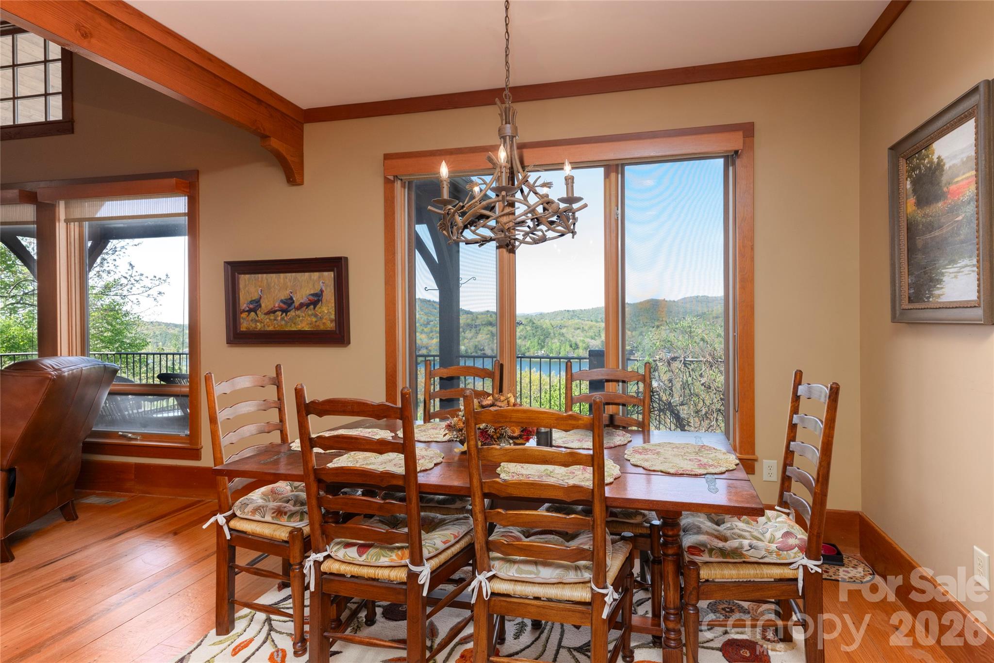 601 Hawk Mountain Road Lake Toxaway, NC 28747 - Photo 12 of 48 a very nice looking living room with a large window