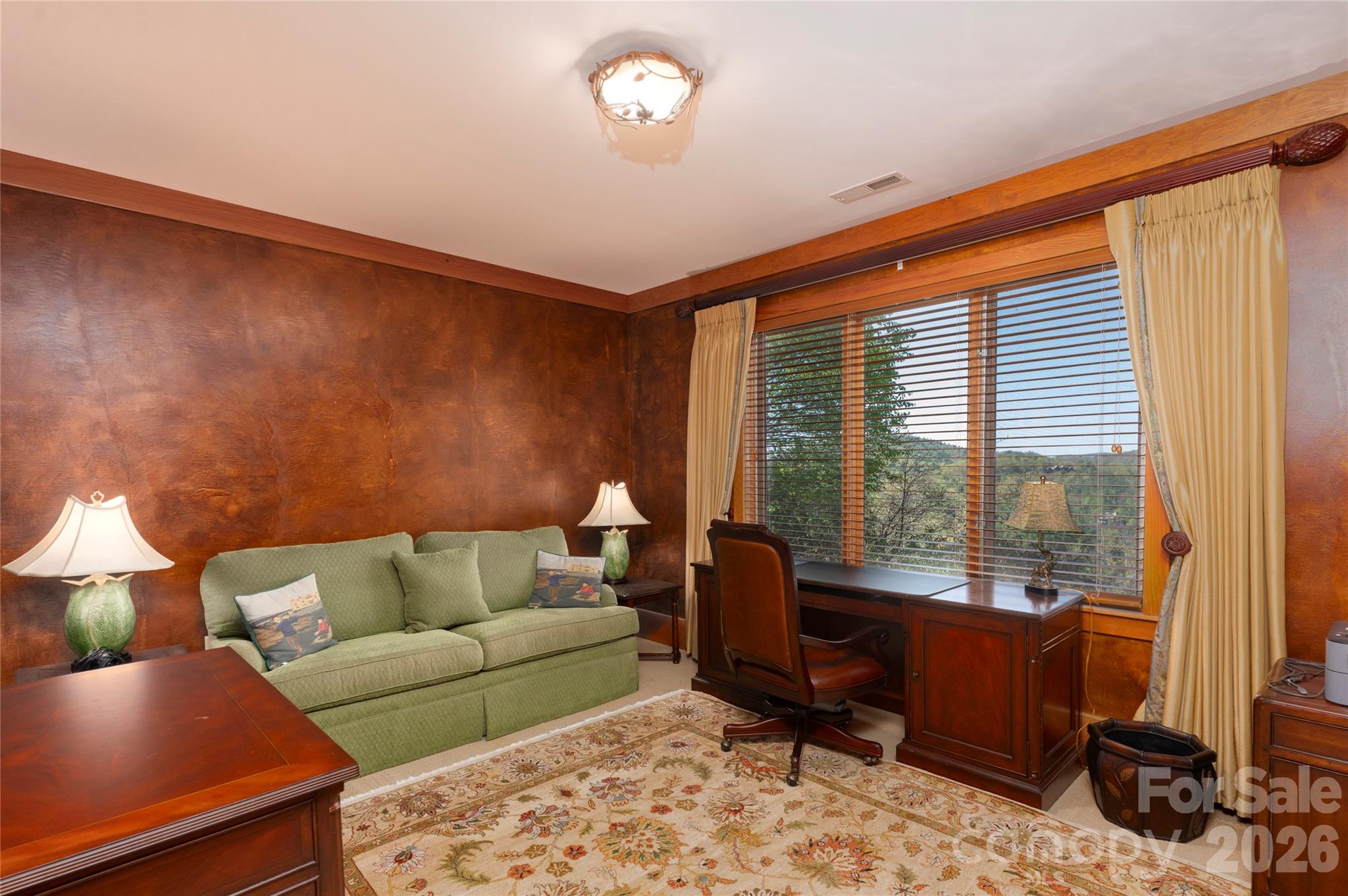 601 Hawk Mountain Road Lake Toxaway, NC 28747 - Photo 40 of 48 a living room with furniture and a window