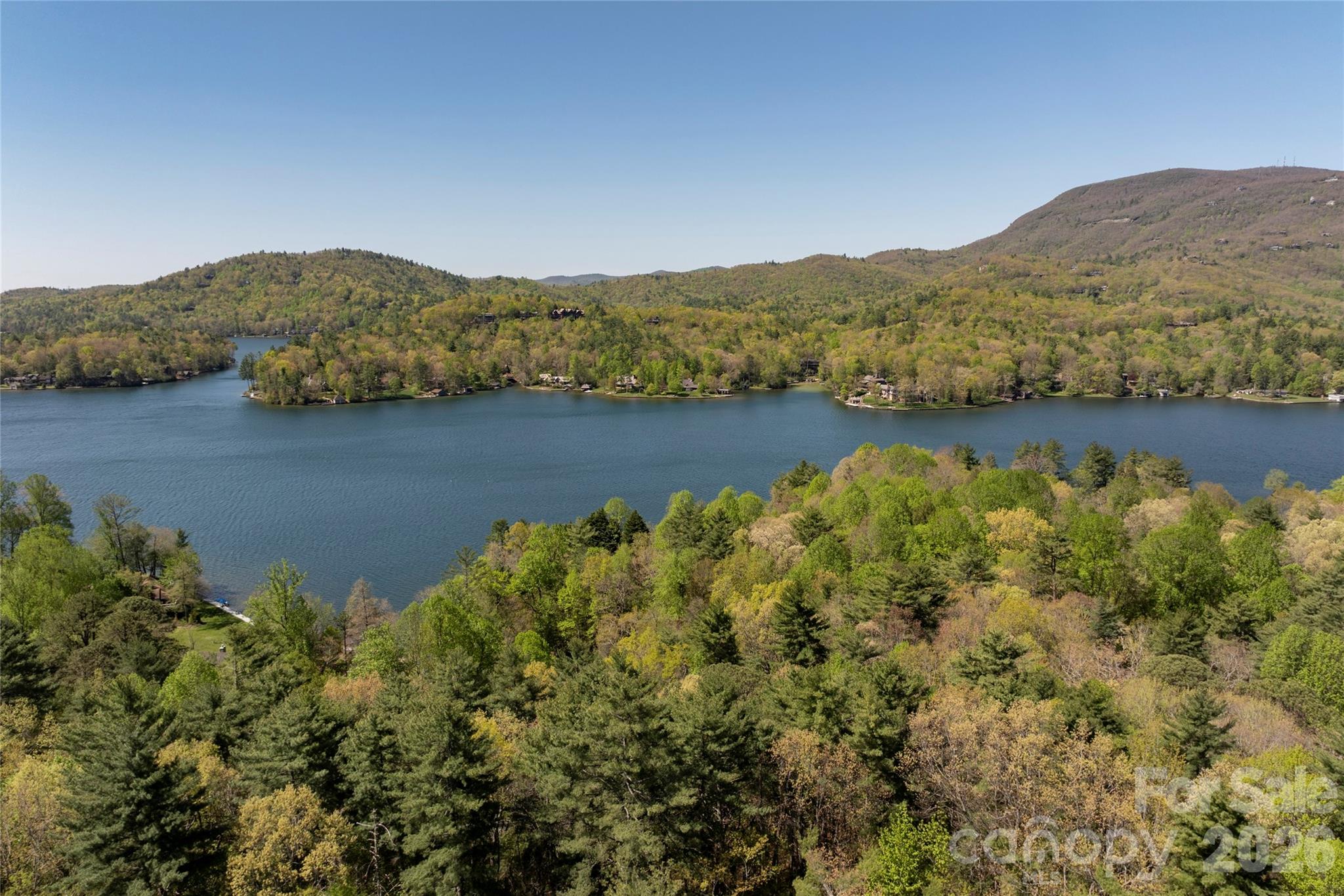 601 Hawk Mountain Road Lake Toxaway, NC 28747 - Photo 47 of 48 a view of lake with mountain
