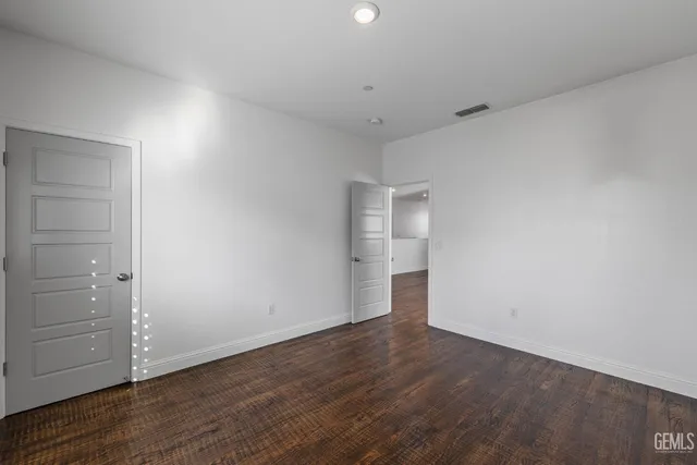 wooden floor in an empty room