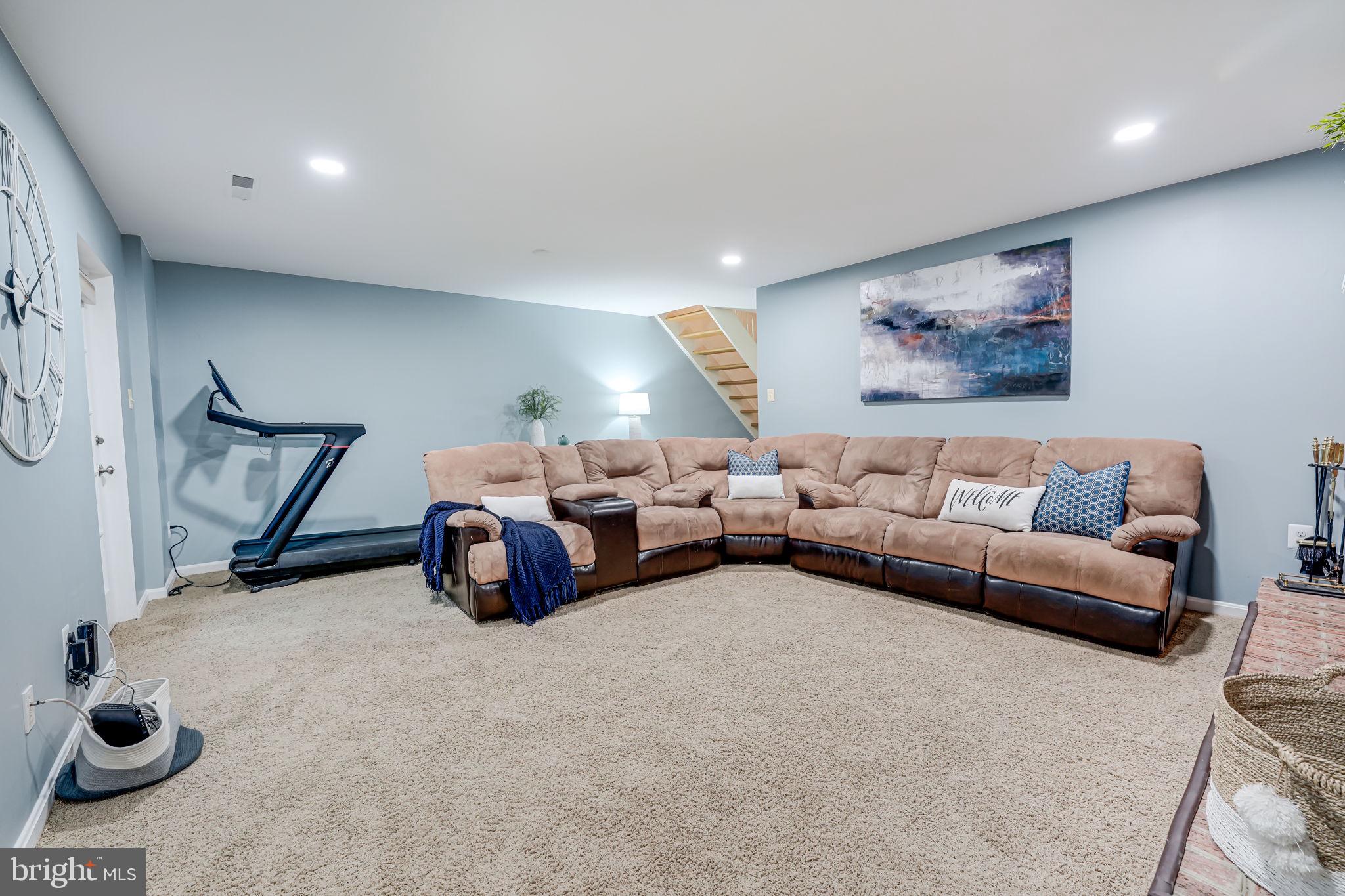 2111 Golf Course Drive Reston, VA 20191 - Photo 23 of 34 Lower Level Recreation Room