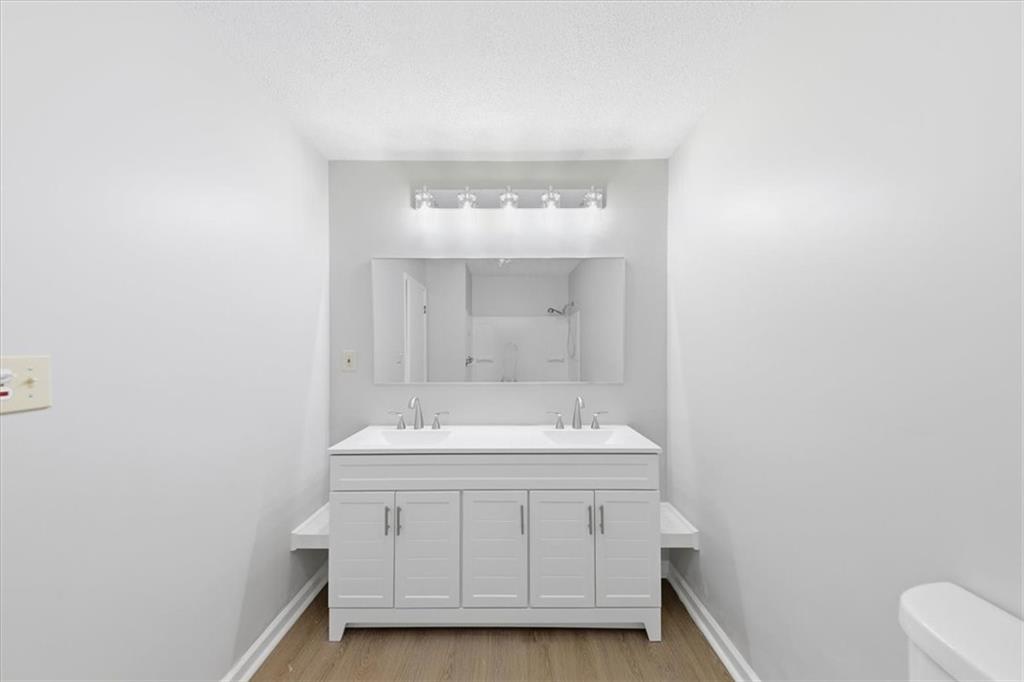 8976 Ochil Lane Winston, GA 30187 - Photo 36 of 53 a bathroom with a sink and a mirror