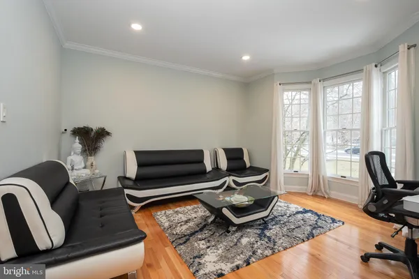 a view of wooden floor