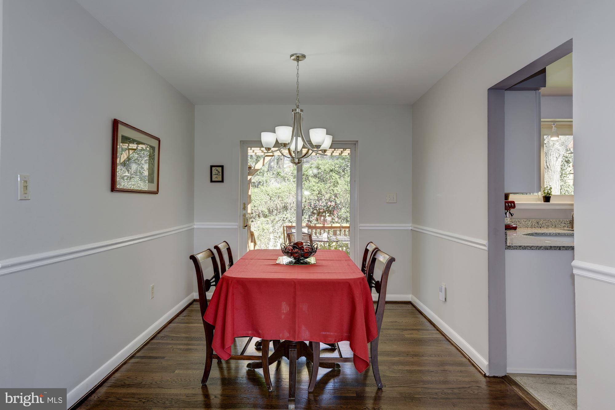 13011 Daley Street Silver Spring, MD 20906 - Photo 14 of 56 Dining room table, SGD out to deck