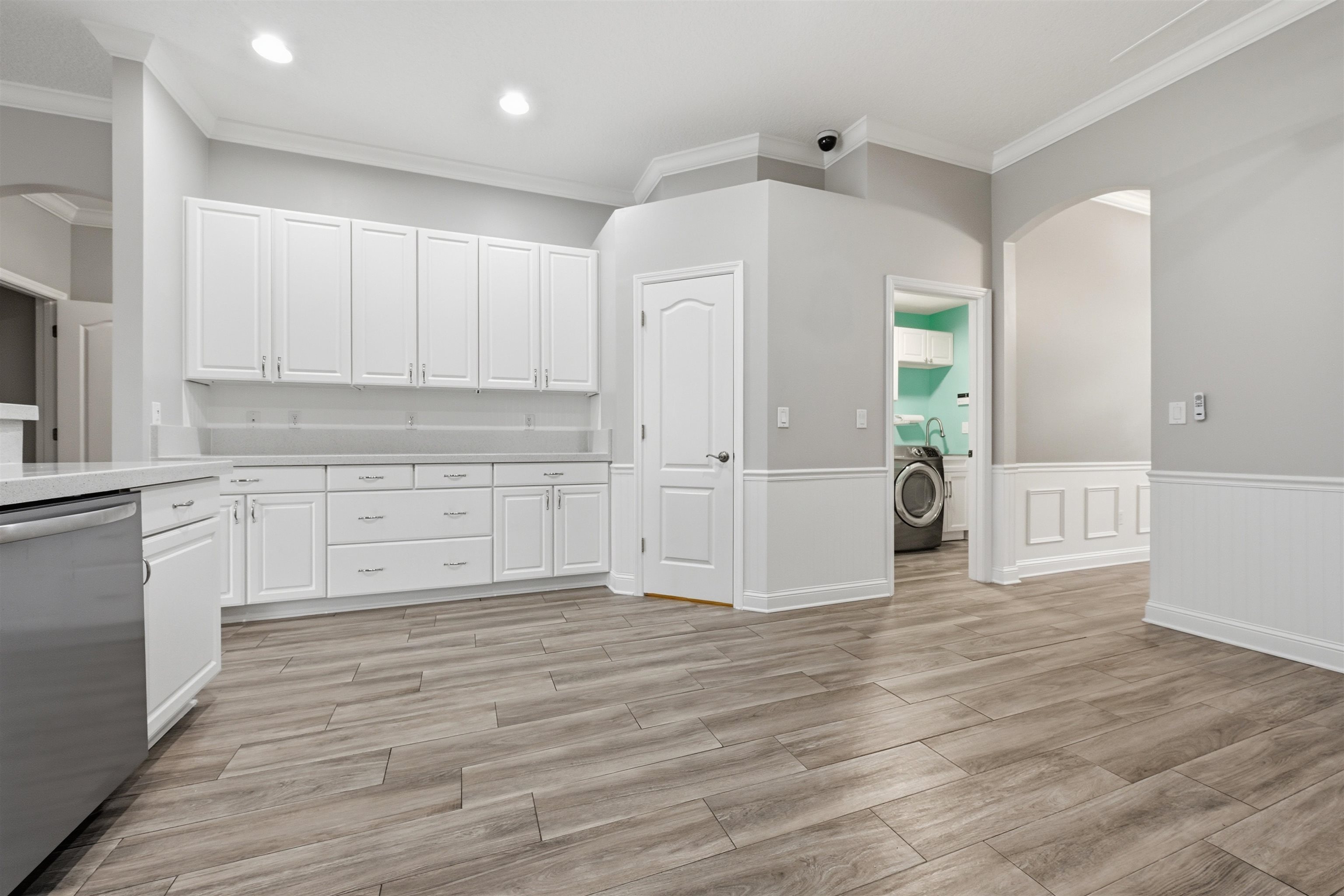 121 Edge Of Woods Road St. Augustine, FL 32092 - Photo 11 of 53 a view of a kitchen with wooden floor