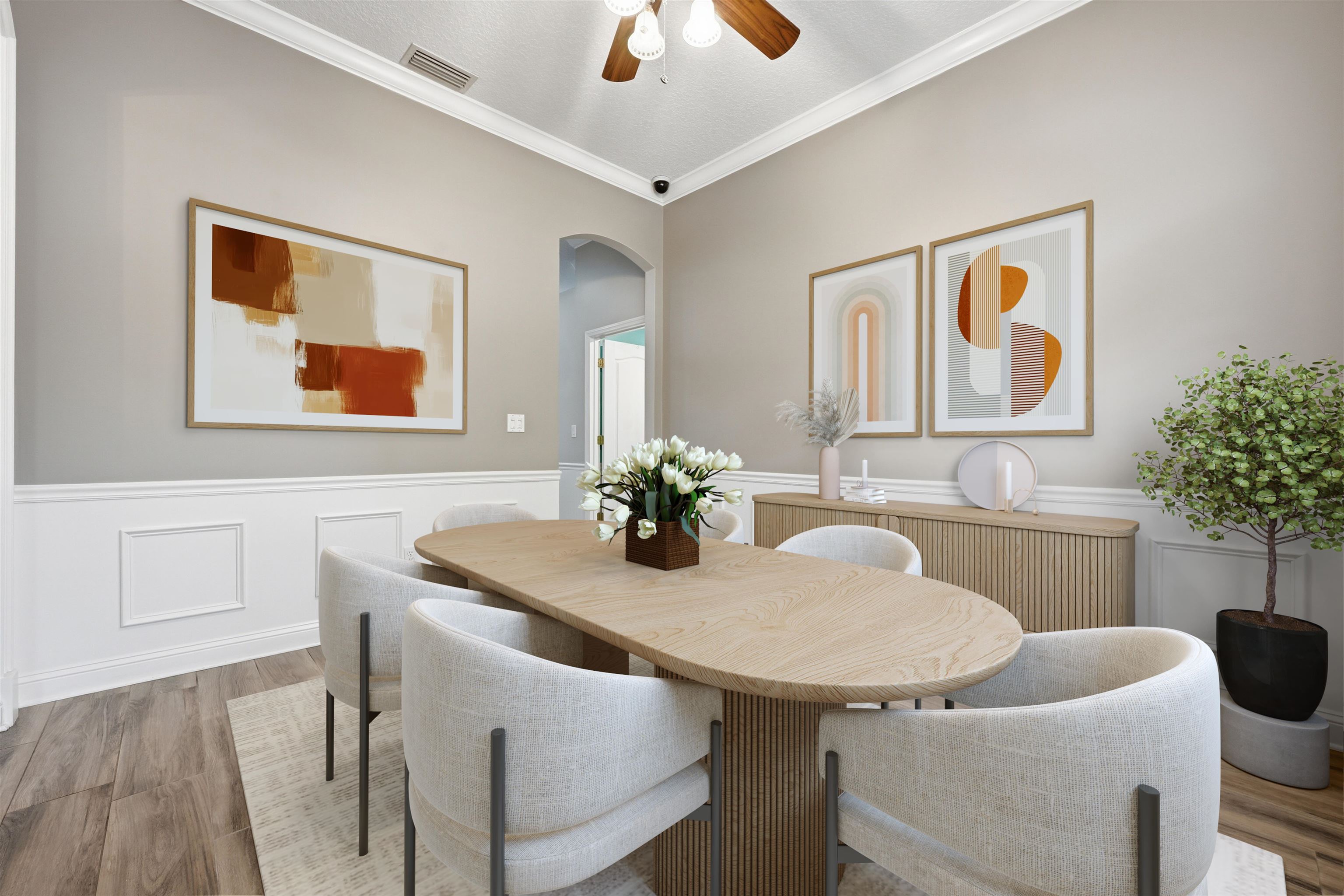 121 Edge Of Woods Road St. Augustine, FL 32092 - Photo 14 of 53 a dining room with furniture and window