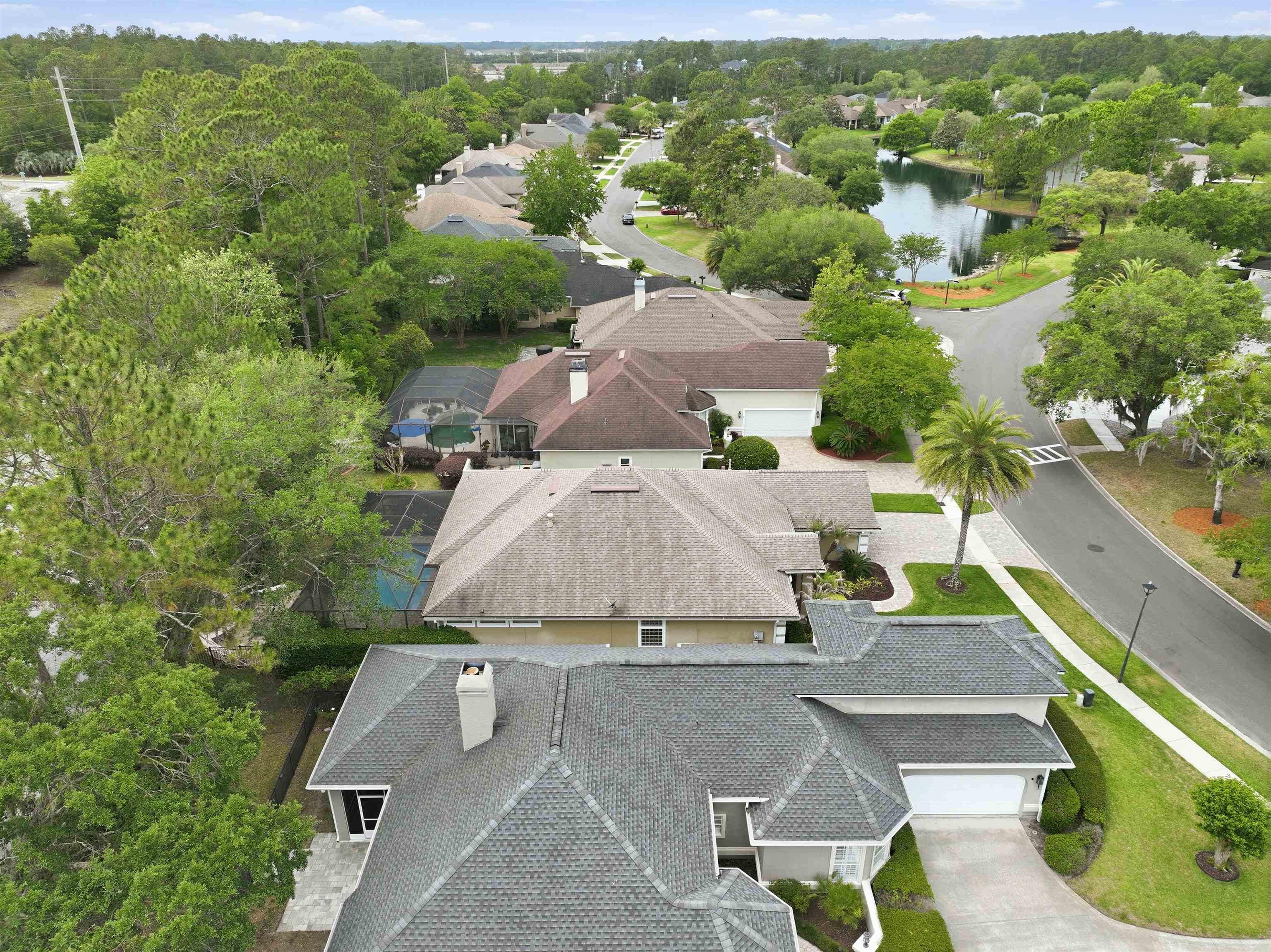 121 Edge Of Woods Road St. Augustine, FL 32092 - Photo 50 of 53 an aerial view of house with yard