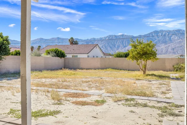 a view of a terrace view
