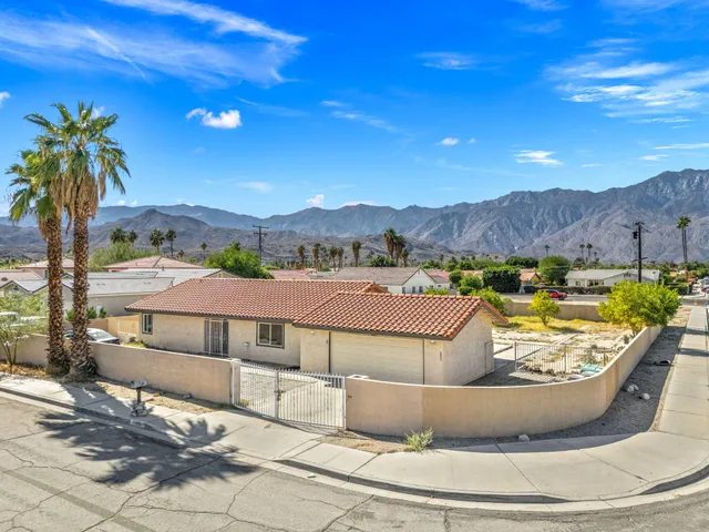 a view of a lake with a mountain in the background