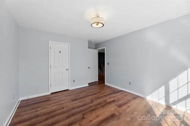 a view of empty room