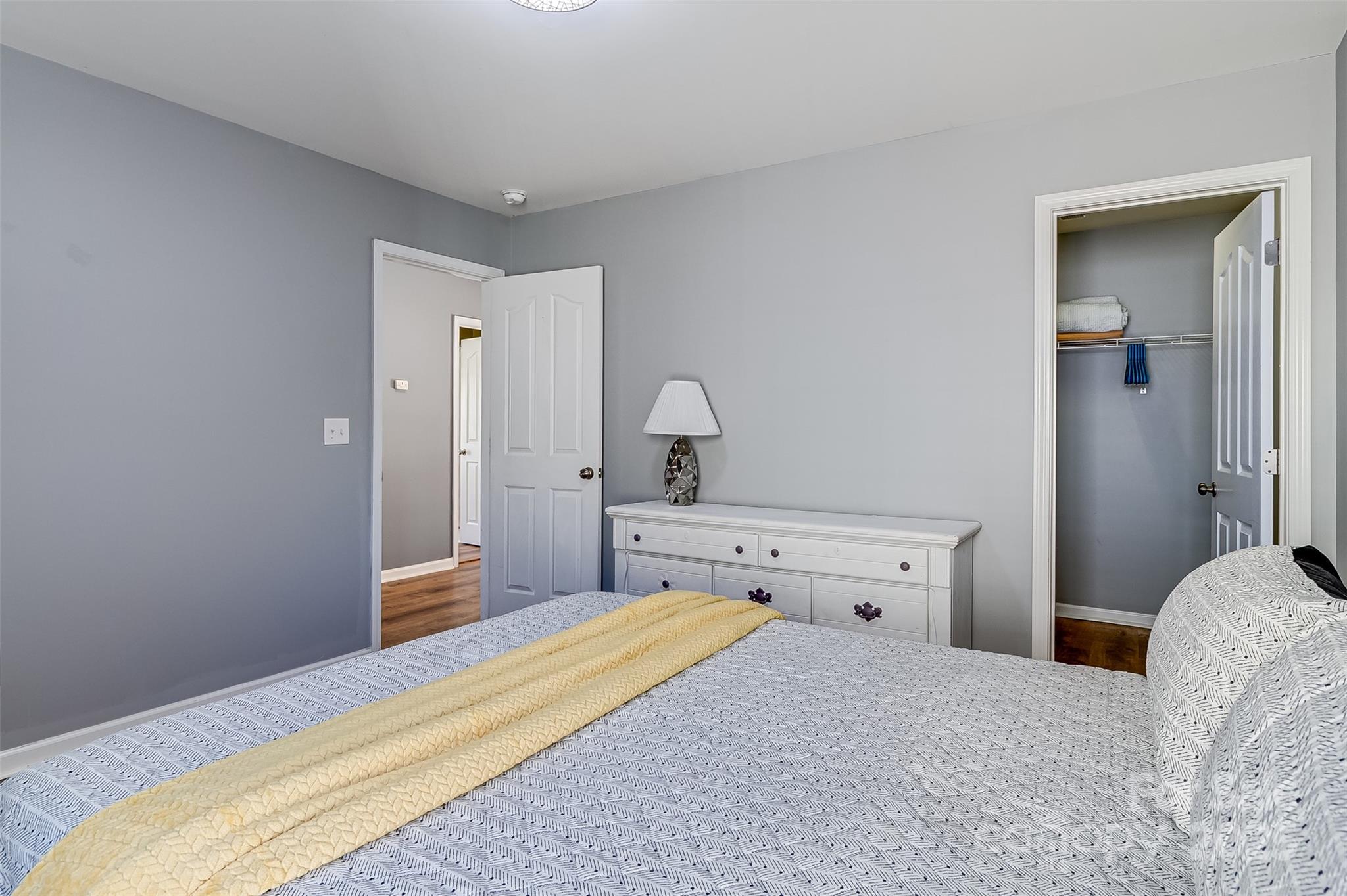 224 Morning Dew Lane Mount Holly, NC 28120 - Photo 29 of 48 a bedroom with a bed and a dresser