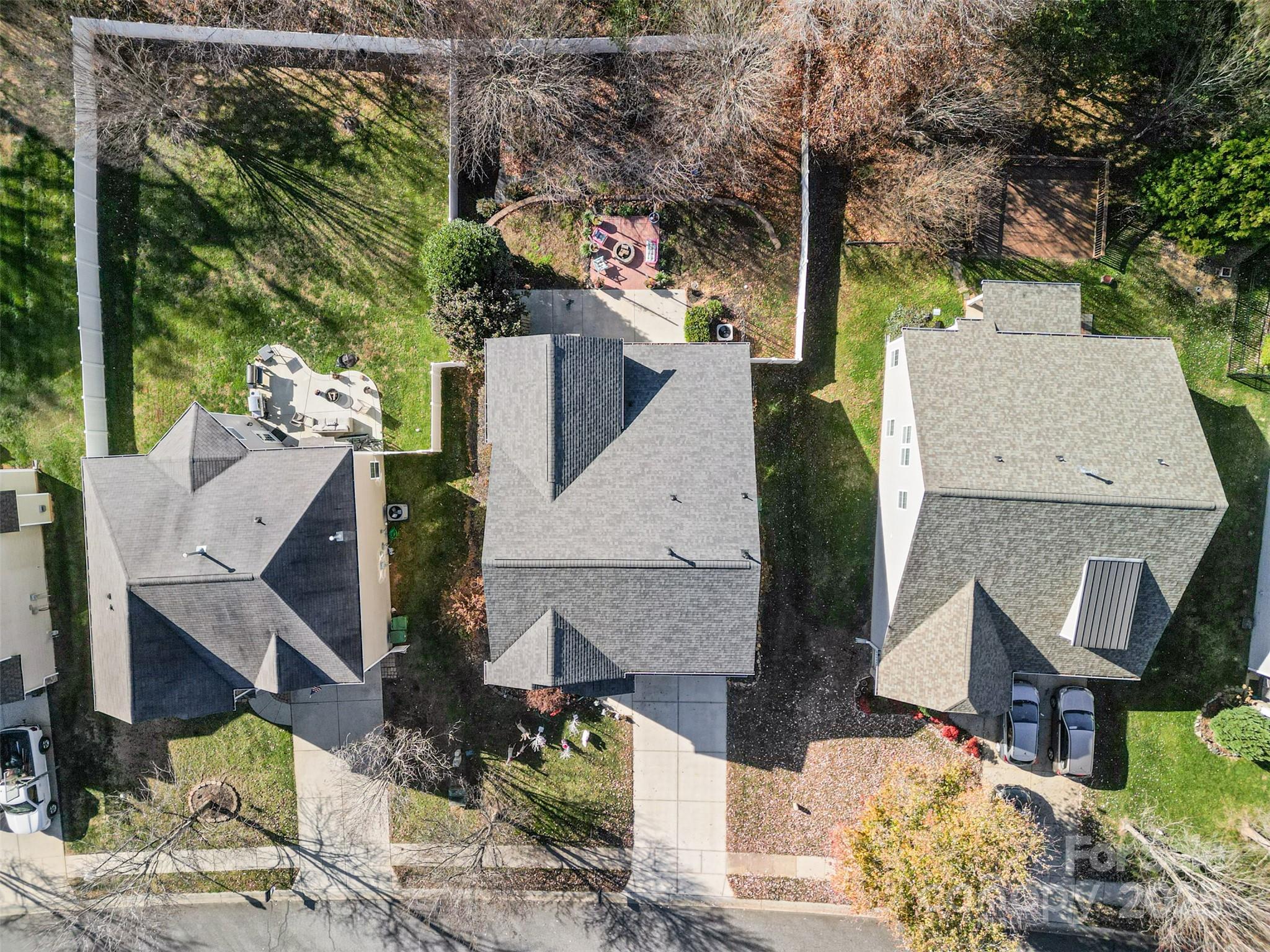 224 Morning Dew Lane Mount Holly, NC 28120 - Photo 42 of 48 an aerial view of residential houses with outdoor space