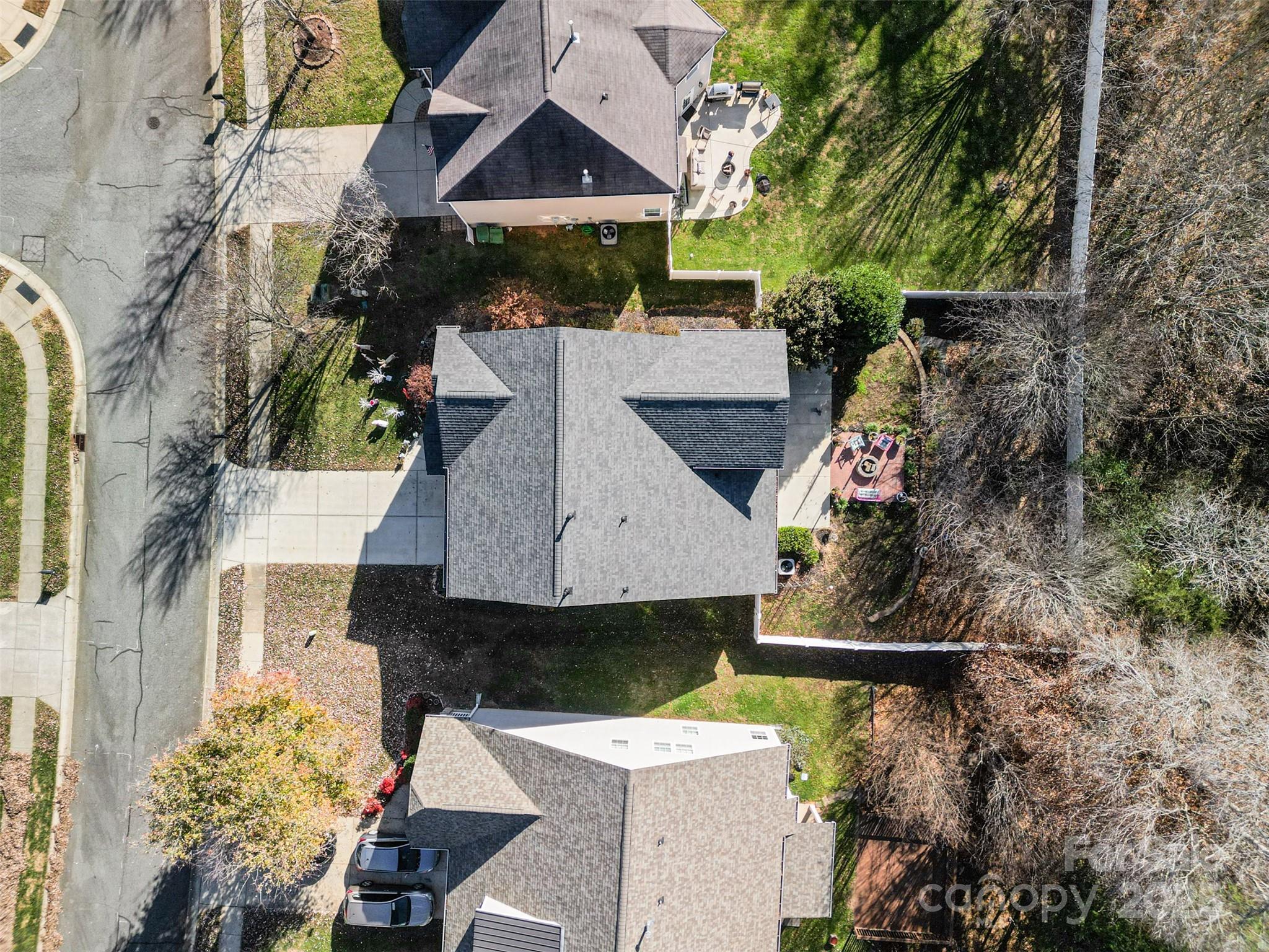 224 Morning Dew Lane Mount Holly, NC 28120 - Photo 43 of 48 an aerial view of a house with a yard