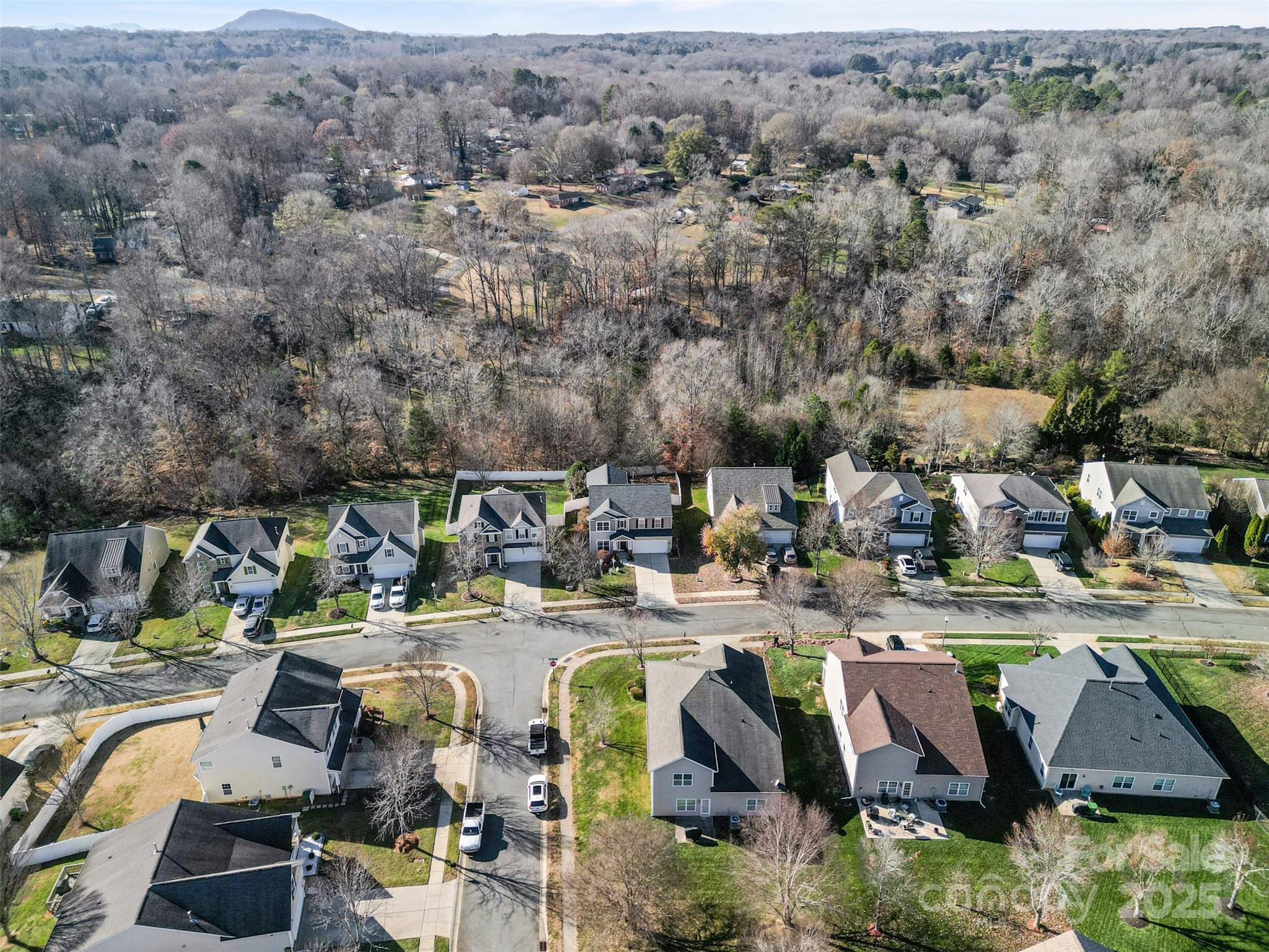 224 Morning Dew Lane Mount Holly, NC 28120 - Photo 45 of 48 a view of swimming pool with outdoor seating and mountain view