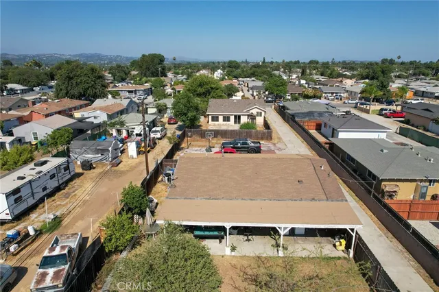 a view of a house with a street