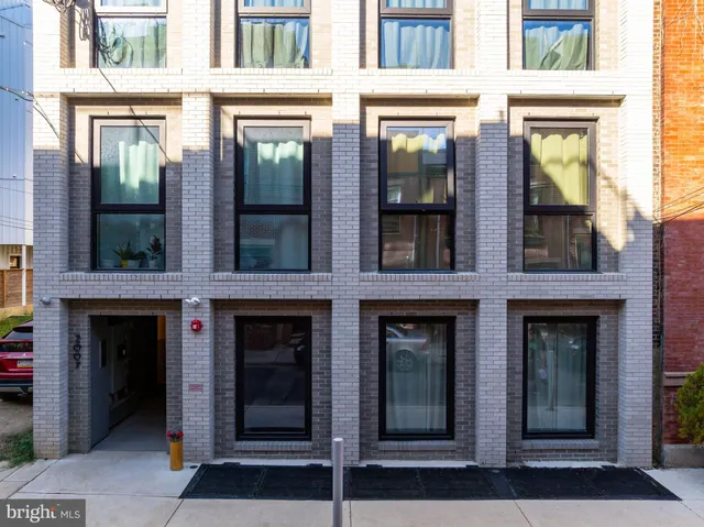 a building with multiple windows