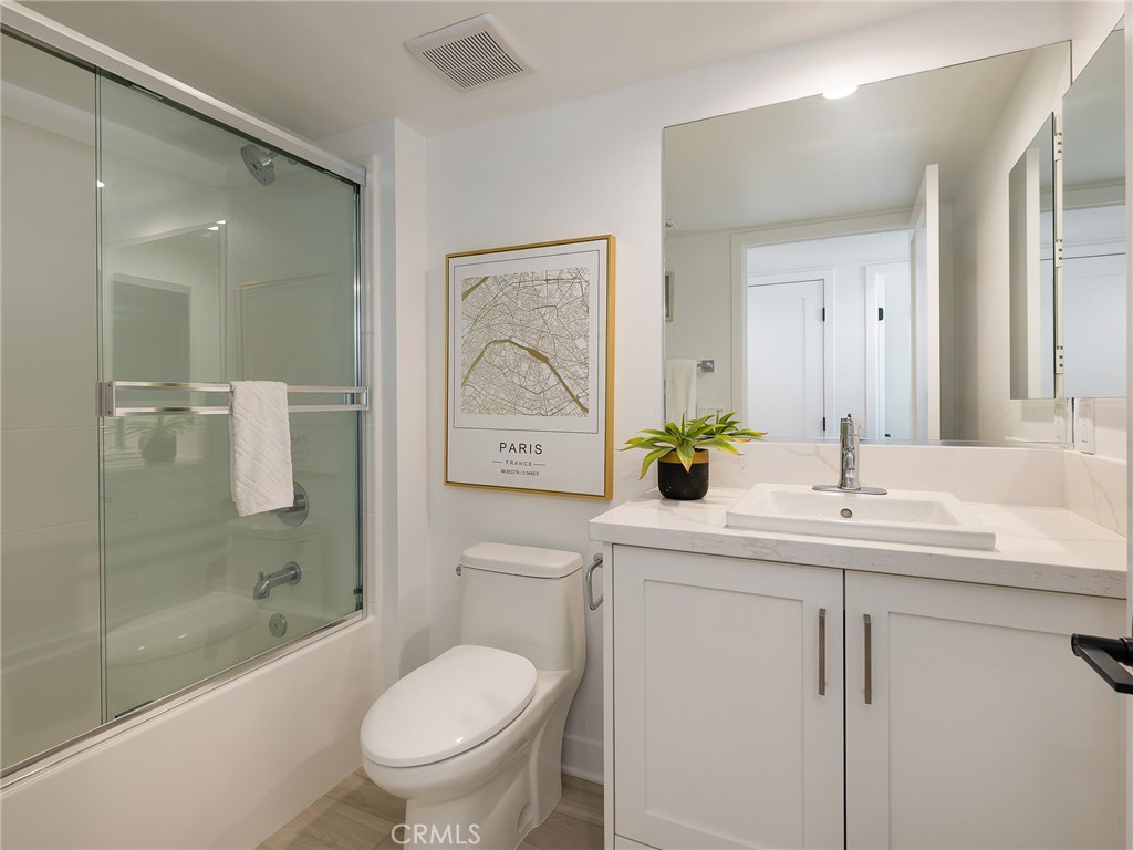 121 East 223rd Street, Unit 3 Carson, CA 90745 - Photo 21 of 34 a bathroom with a sink toilet and shower