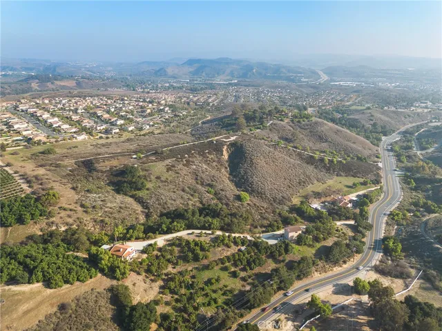 a view of city and mountain