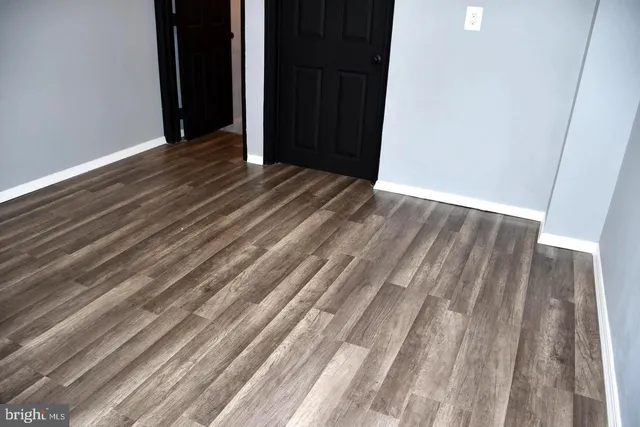 a view of wooden floor