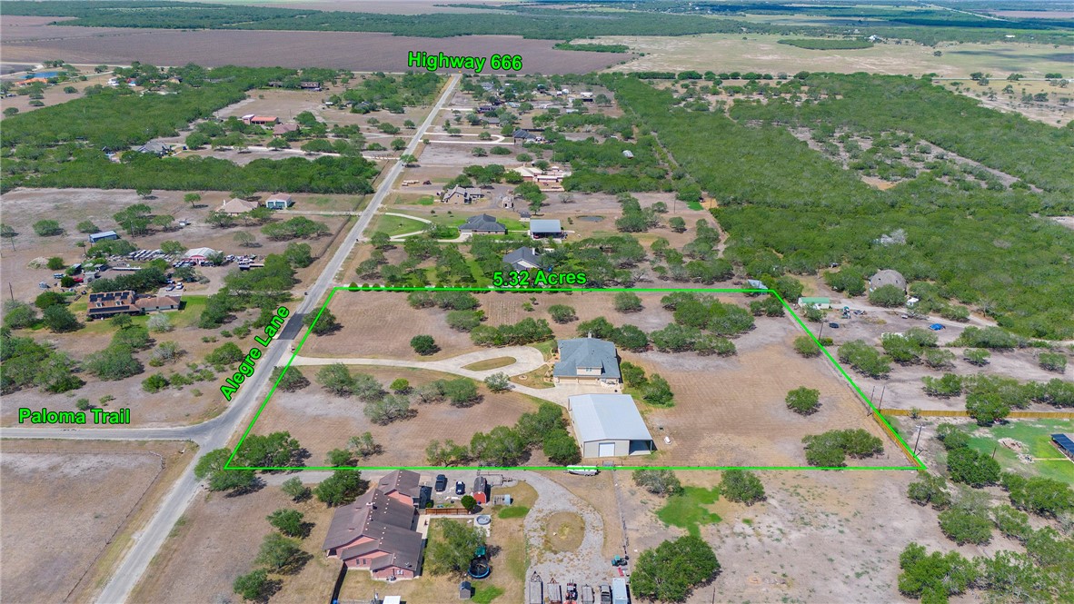 5332 Alegre Lane Robstown, TX 78380 - Photo 4 of 40 an aerial view of a city