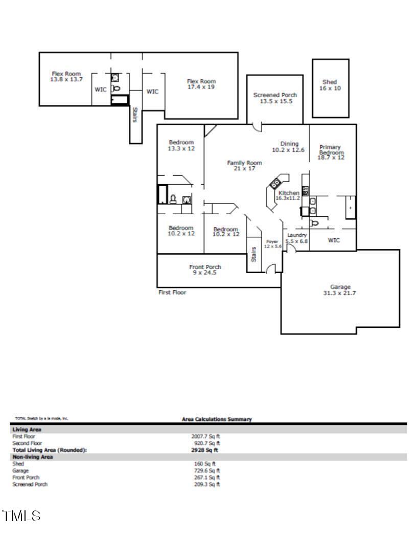 90 Cypress Ridge Way. Willow Spring, NC 27592 - Photo 52 of 52 Ginn - Floor Plan Image