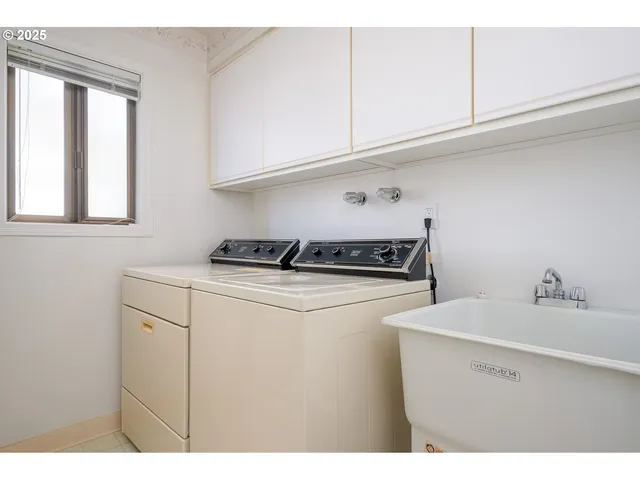 a view of balcony with wooden floor