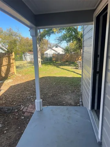 a view of outdoor space and balcony