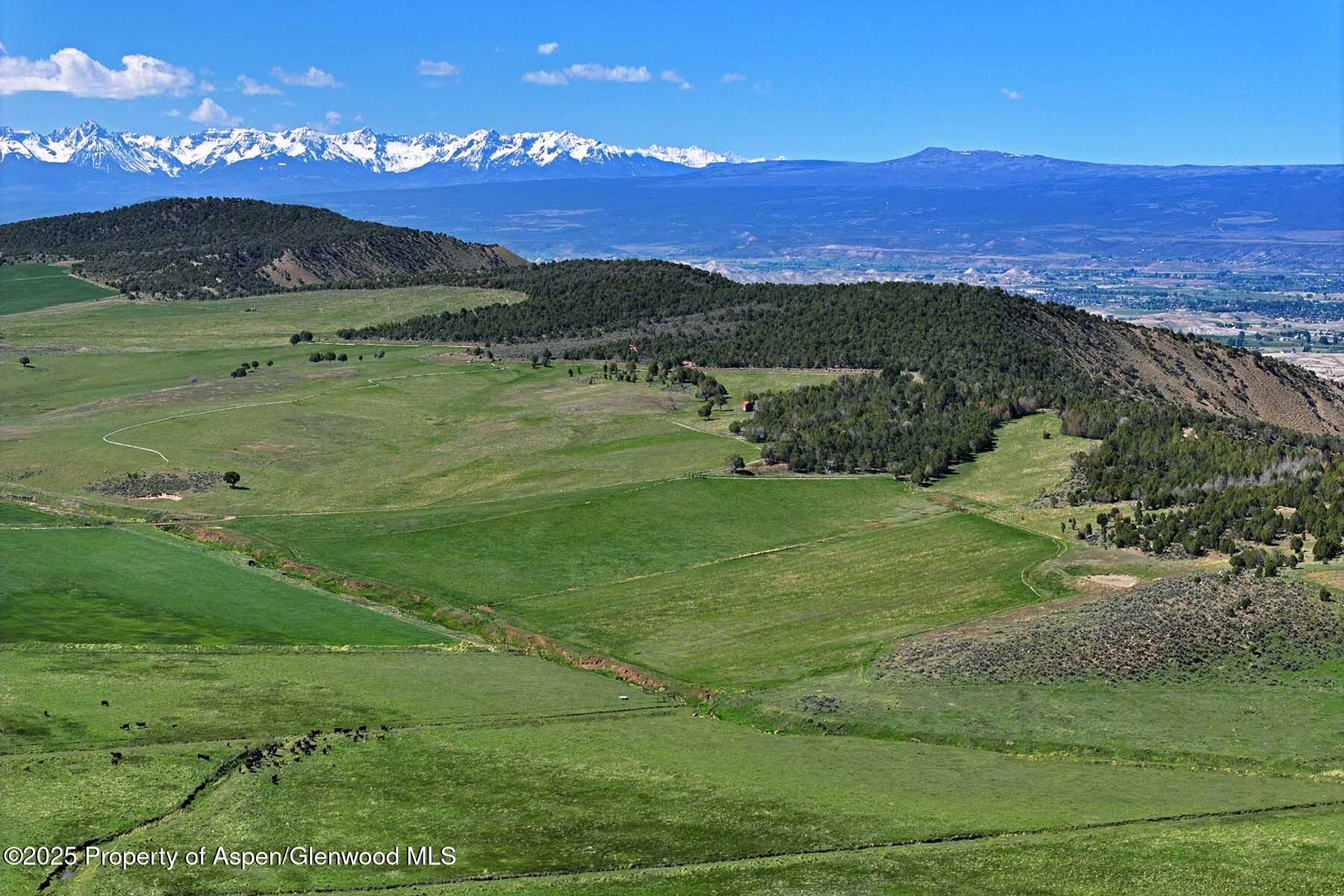10676 Bostwick Park Road Montrose, CO 81401 - Photo 22 of 42 a view of a lake with a mountain in the background
