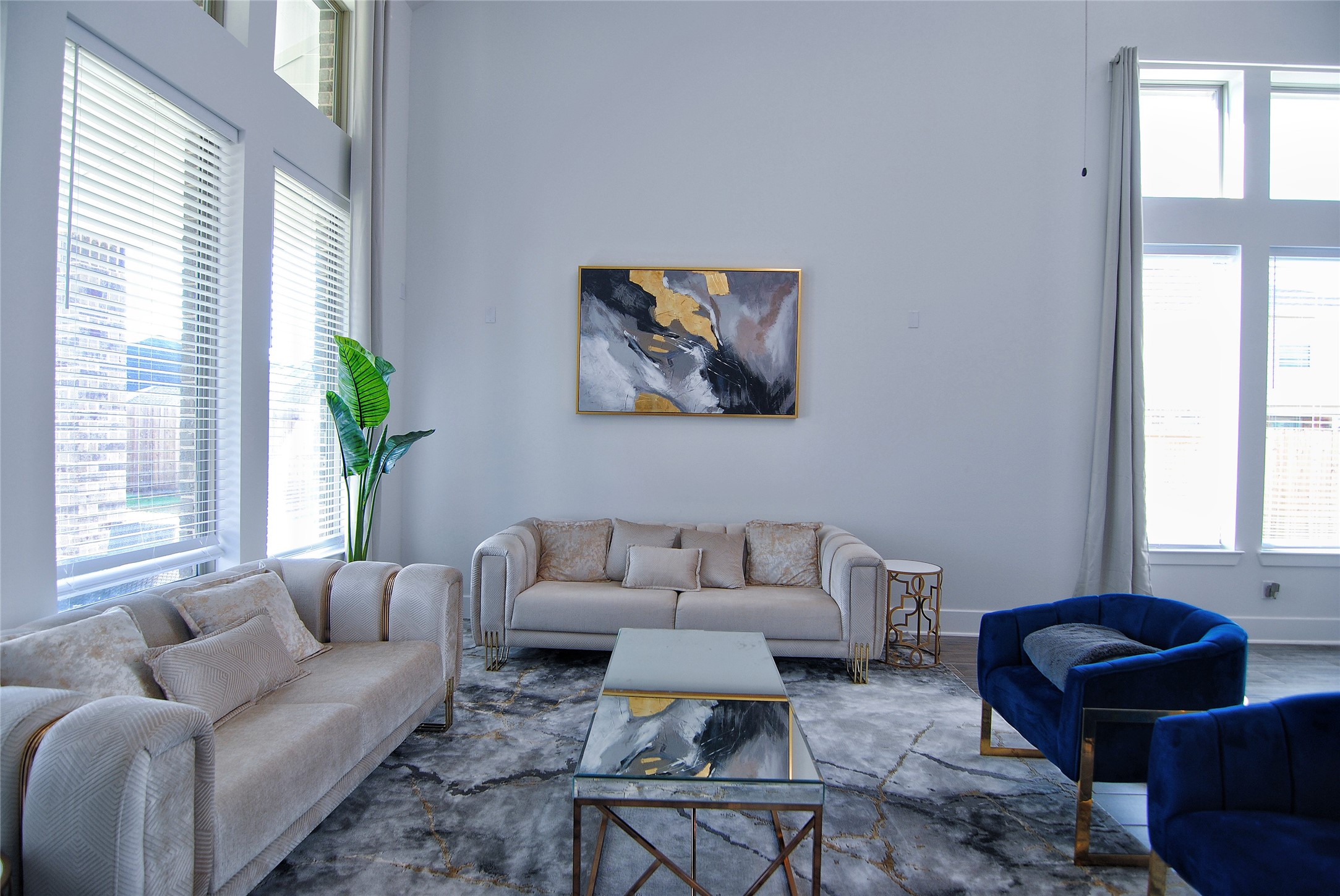 31447 Golden Cliffs Lane Fulshear, TX 77441 - Photo 10 of 45 a living room with furniture and a window