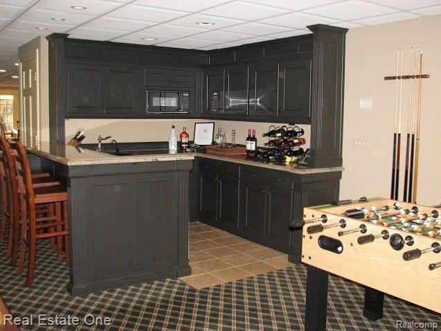 807 Peach Tree Lane Rochester, MI 48306 - Photo 16 of 20 16 Lower Level Wet Bar