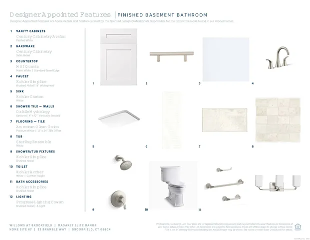 $649,000 | 23 Bramble Way, Unit HOMESITE 67, Brookfield, CT 06804