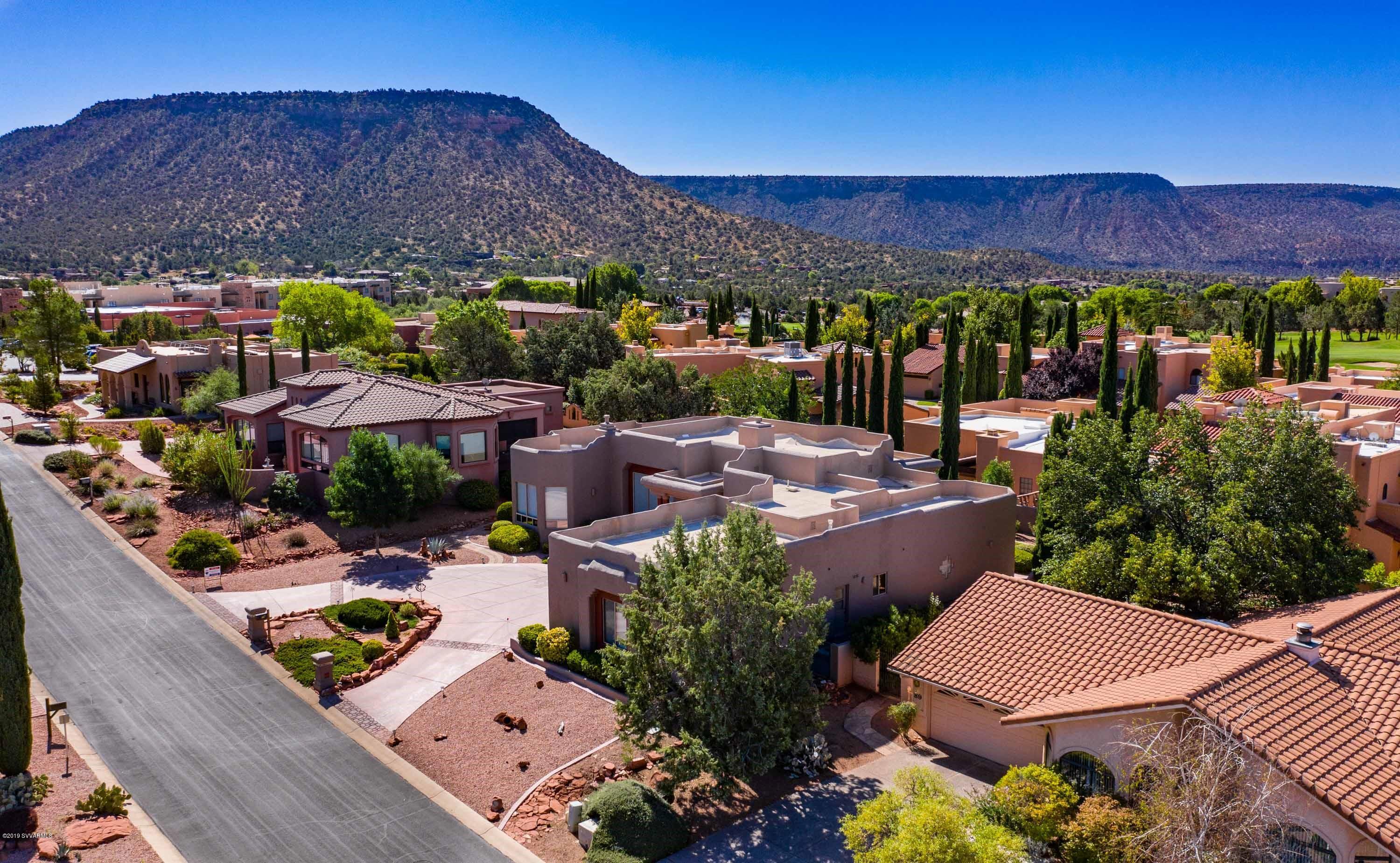 79 Ridge Rock Road Sedona, AZ 86351 - Photo 41 of 55 044_Aerial 3