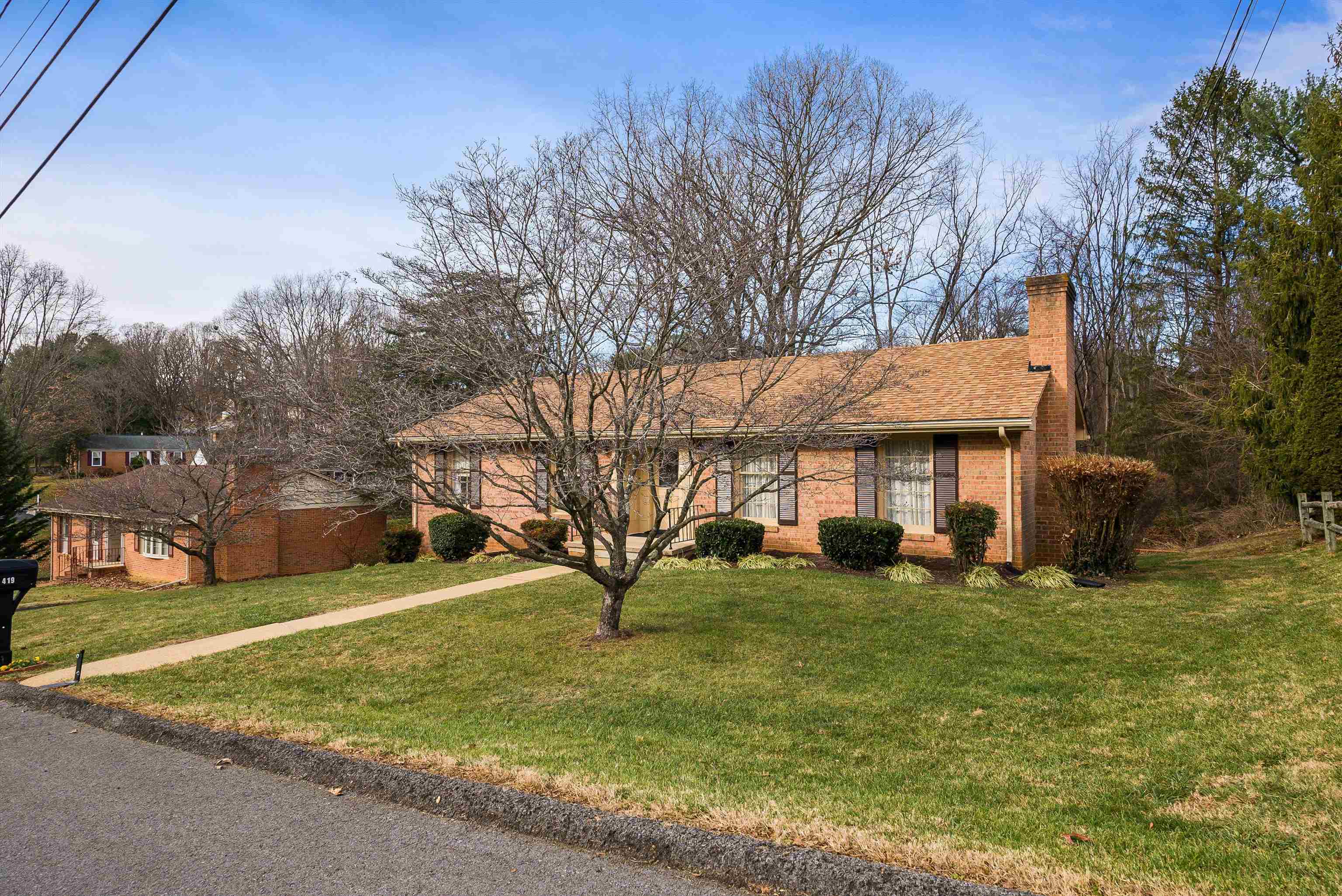 419 Cardinal Street Staunton, VA 24401 - Photo 2 of 47 a view of a house with a yard
