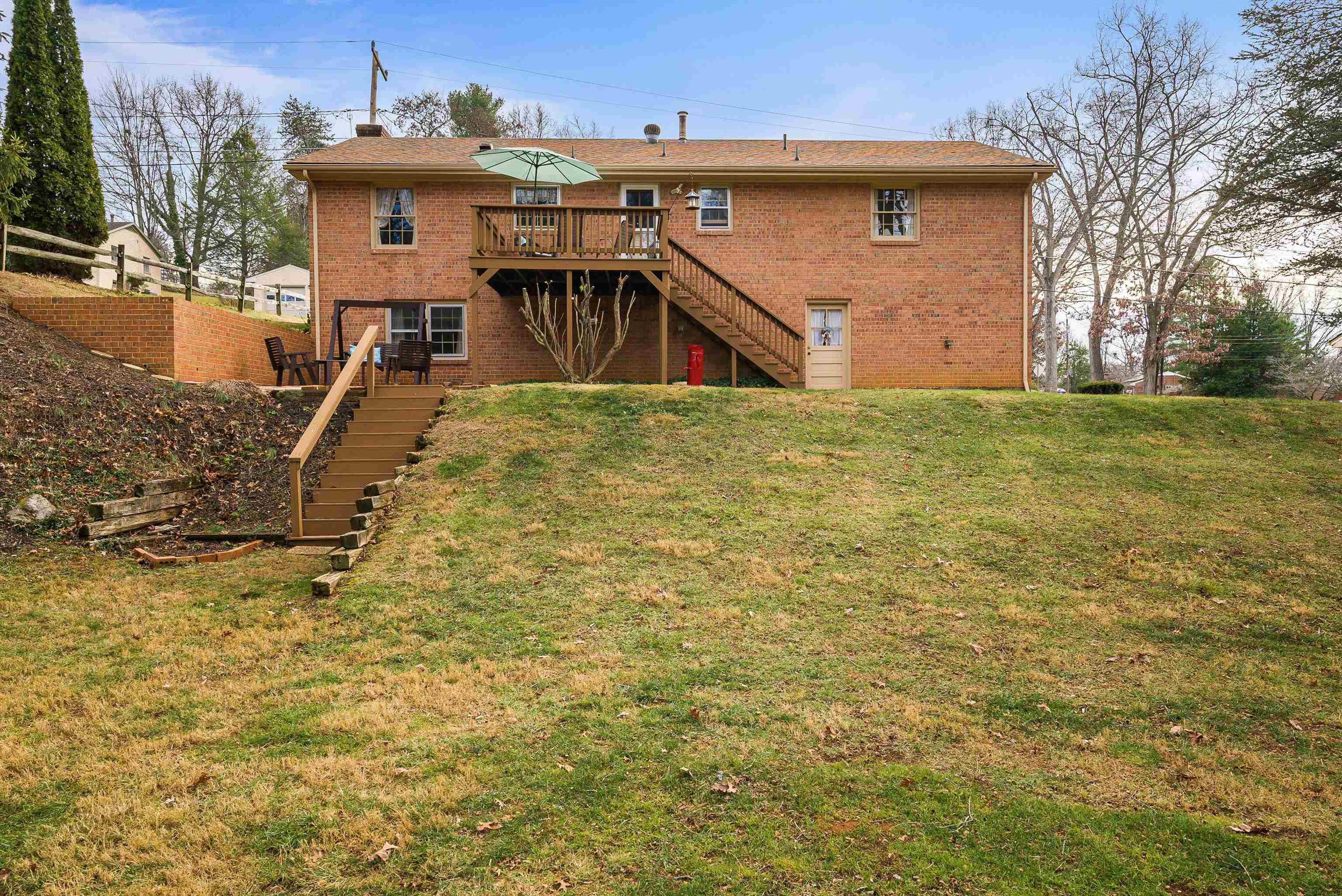 419 Cardinal Street Staunton, VA 24401 - Photo 41 of 47 a view of a house with a yard
