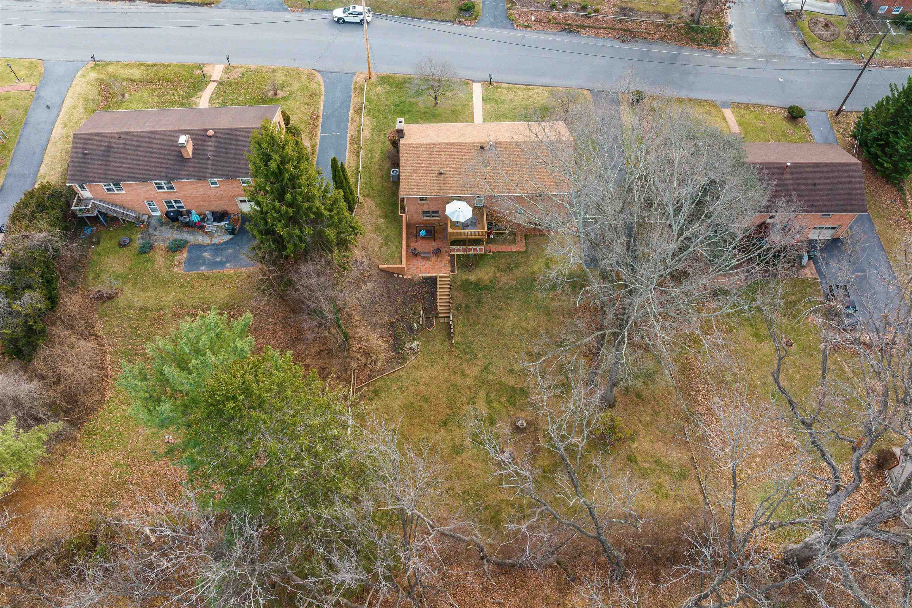 419 Cardinal Street Staunton, VA 24401 - Photo 42 of 47 an aerial view of a house with a yard