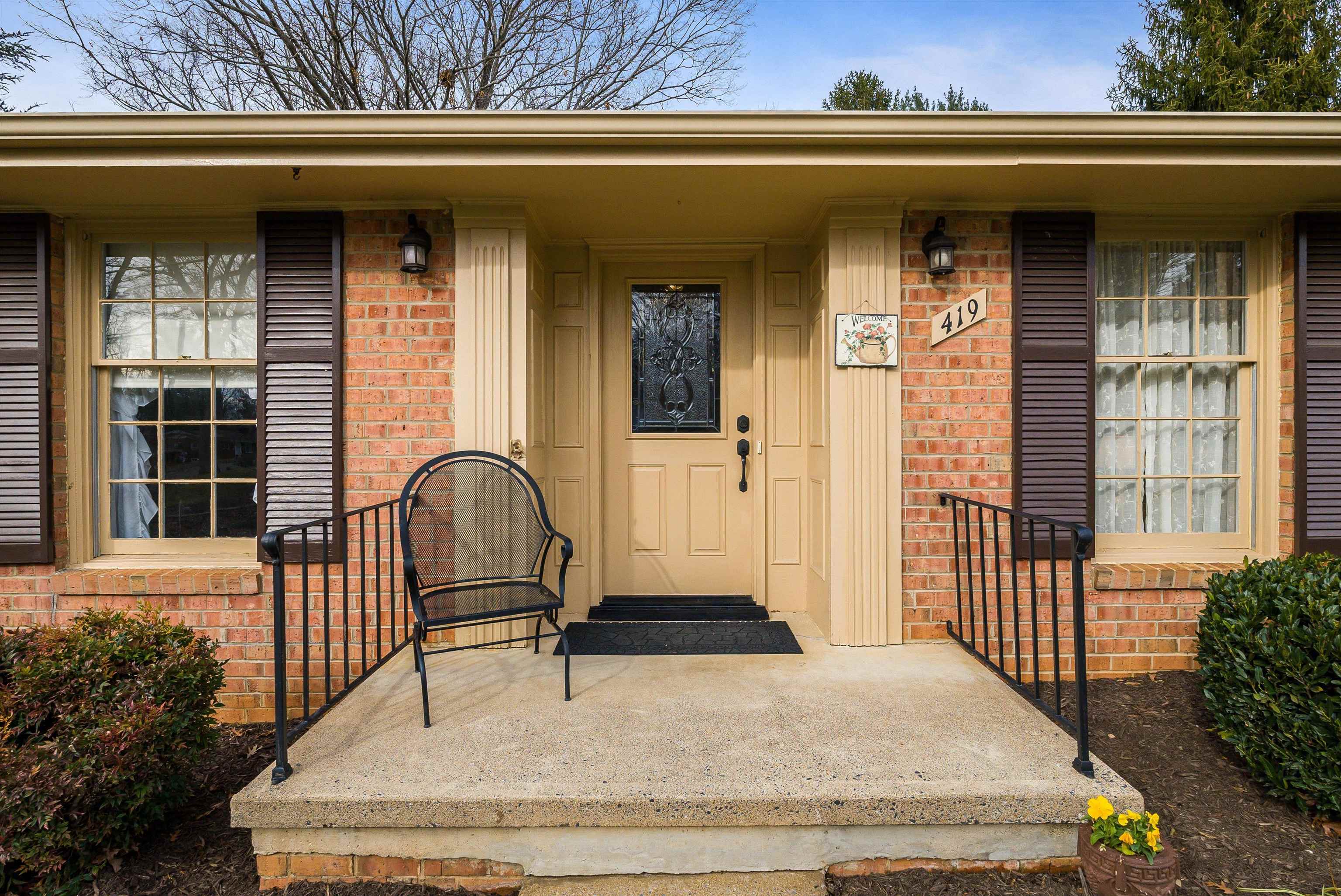 419 Cardinal Street Staunton, VA 24401 - Photo 7 of 47 a view of a entryway door of the house