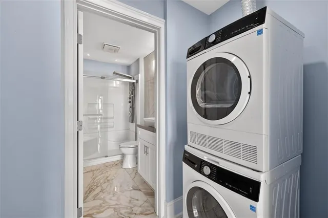 a view of bathroom with shower